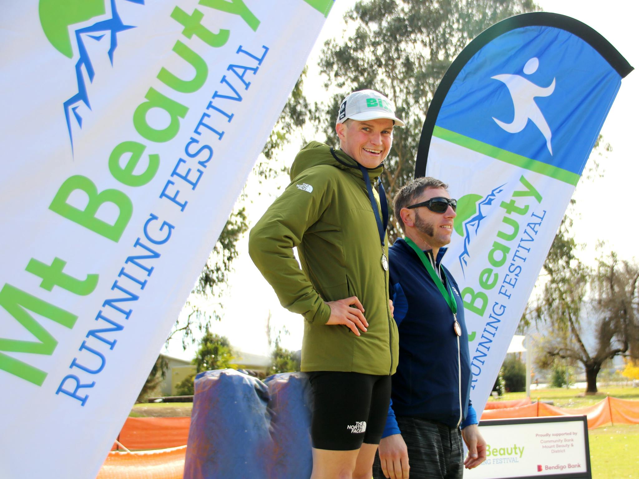 Podium men's 10km