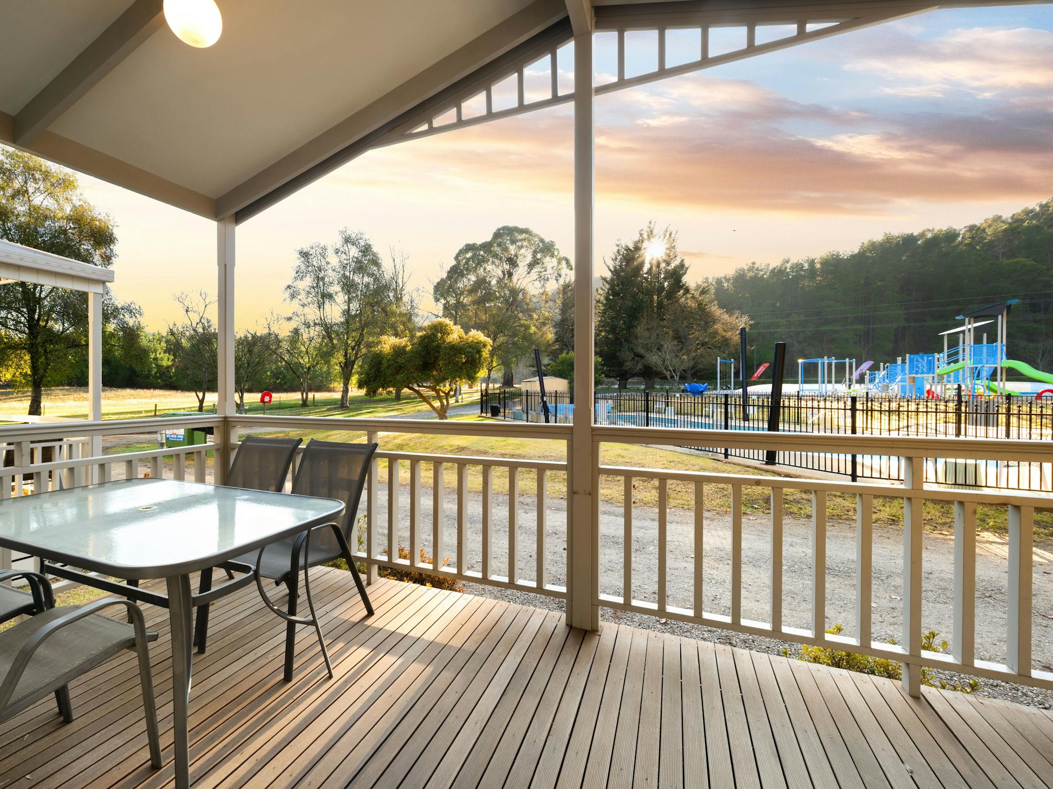 Poolside Cabin