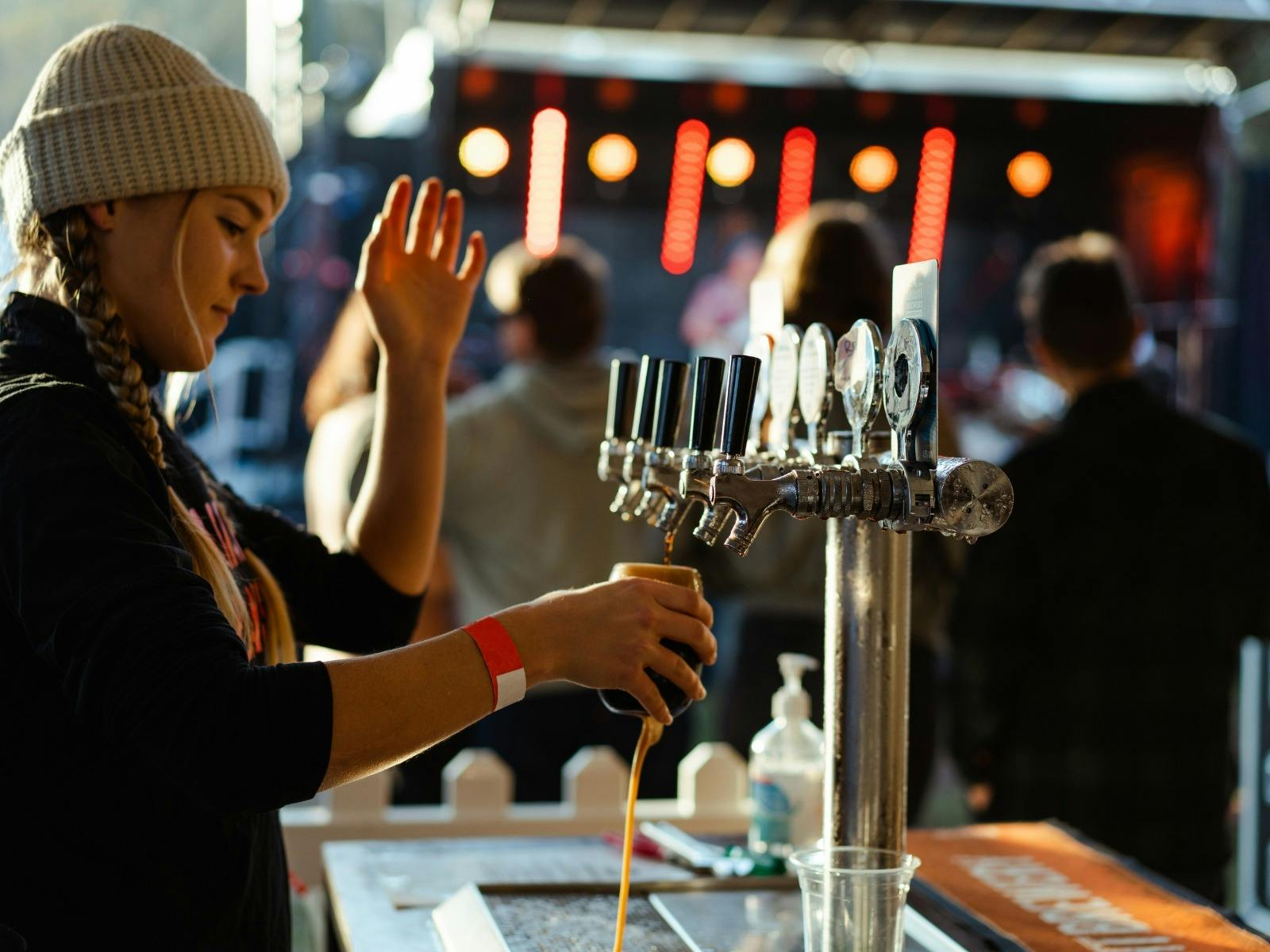 Enjoy craft beers from local and guest breweries from all over Australia