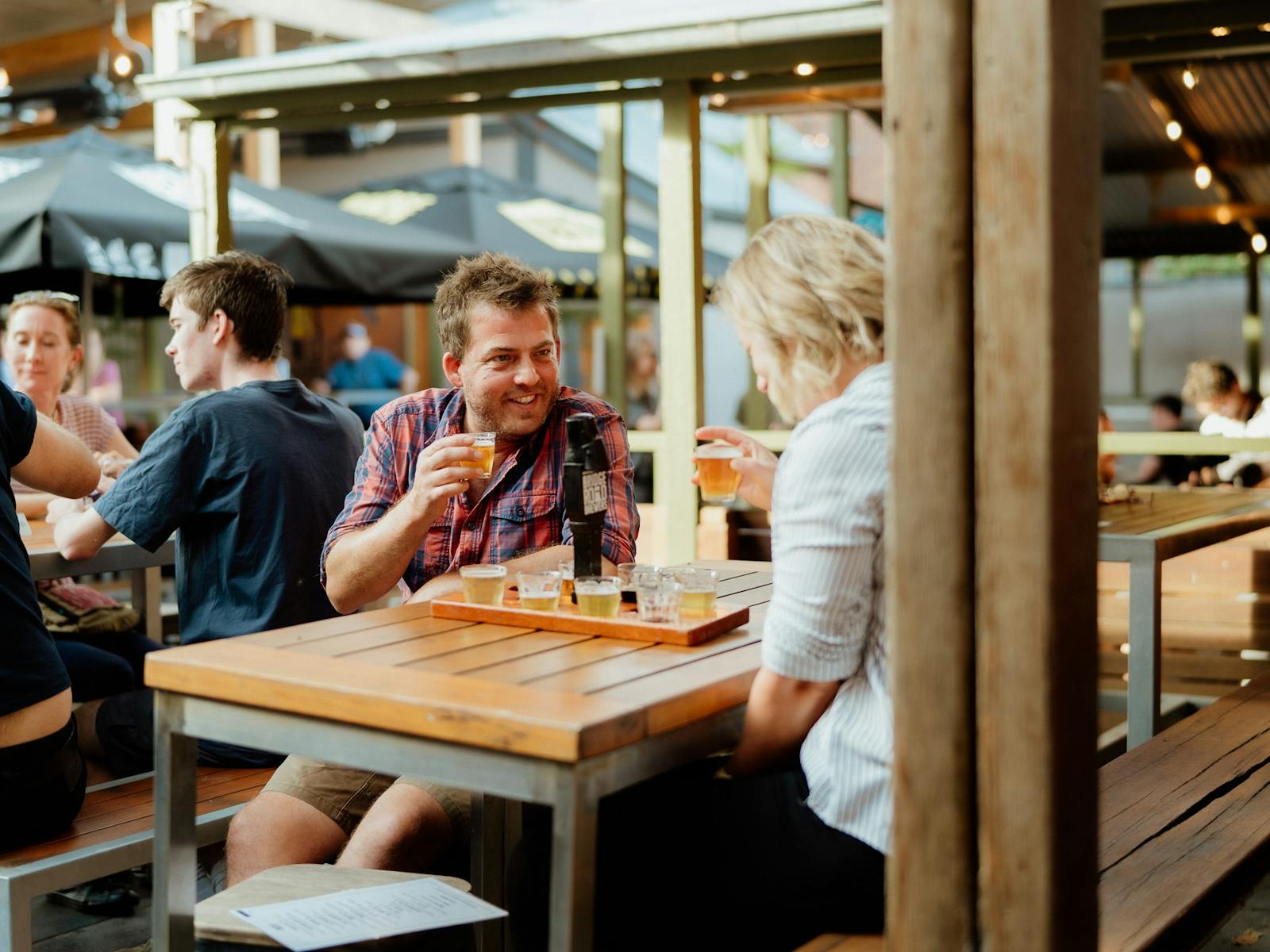 Beer Garden at Bridge Road Brewers