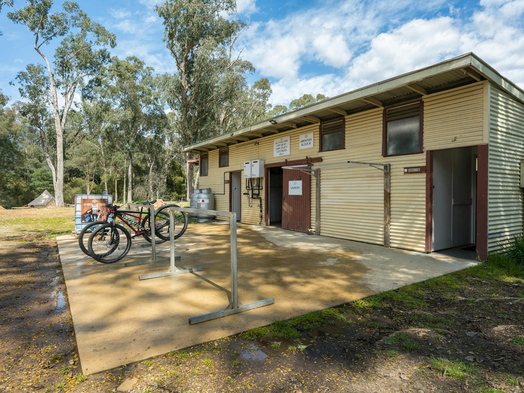 Bathroom Amenities, Bike wash, Mountain Biking