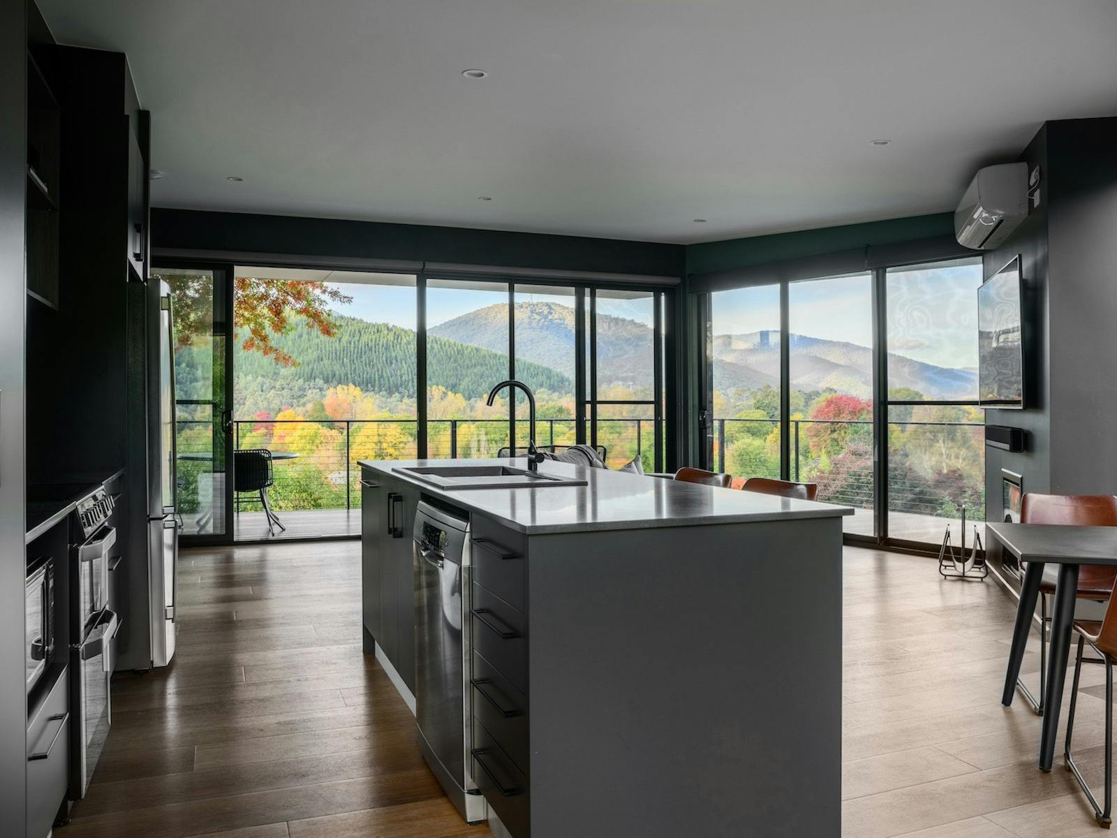 kitchen the view