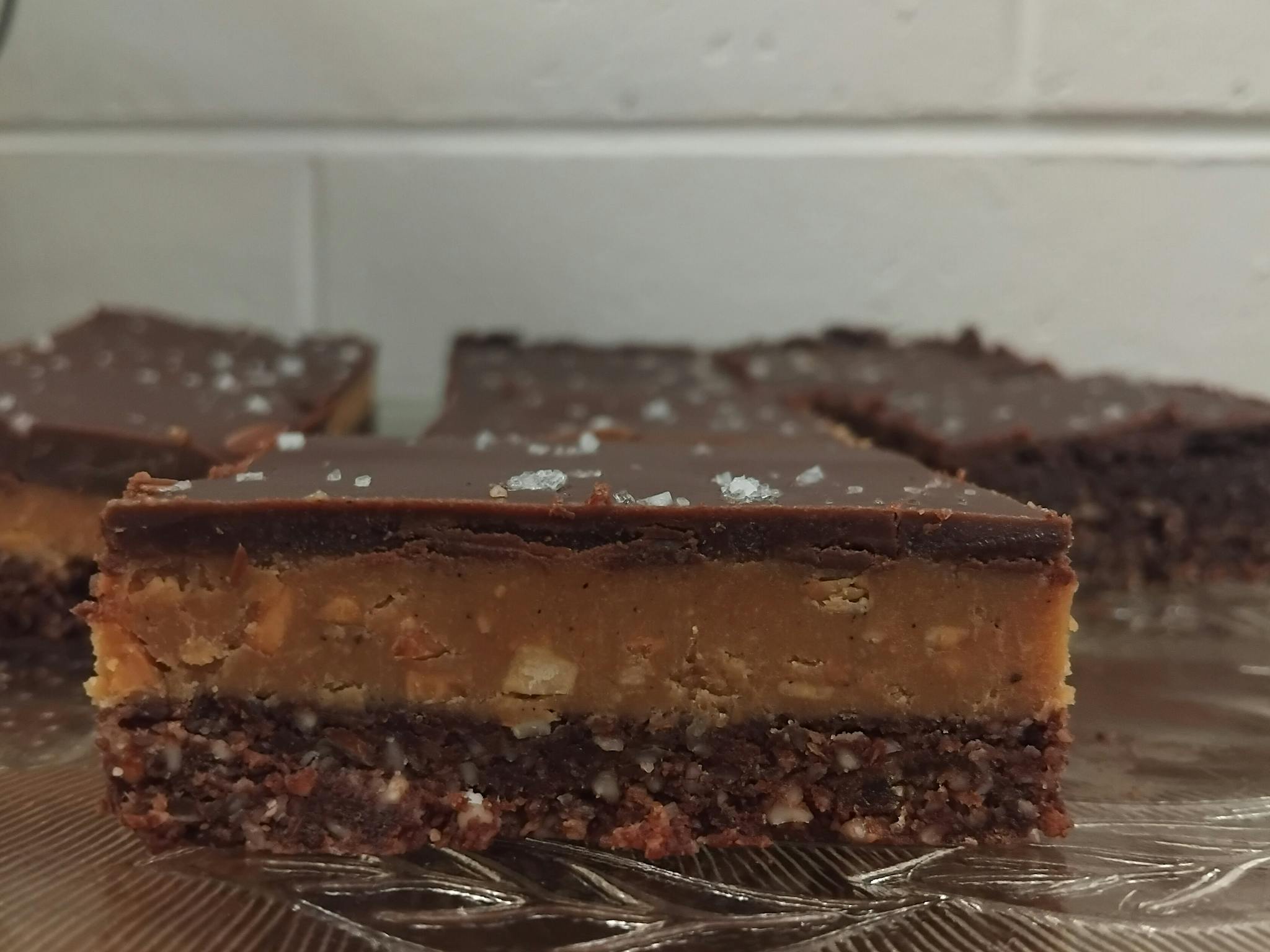 House made GF and Vegan  slice.