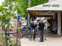 Bike hire wine tour