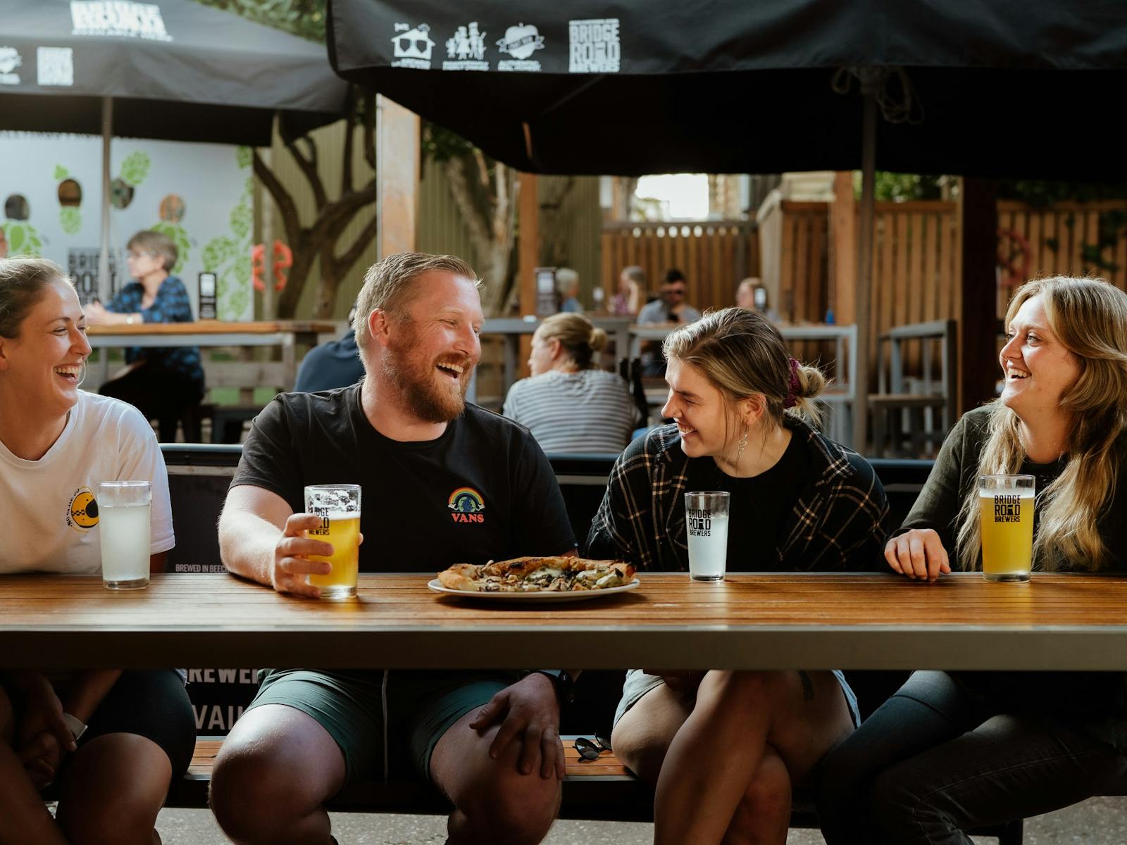 Beer Garden at Bridge Road Brewers