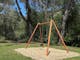 Swings at Wandiligong Camping Ground