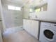 Abby's Cottage bathroom with laundry