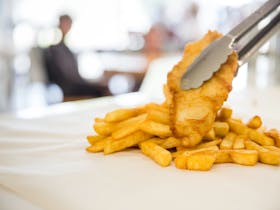 Local fish in local batter