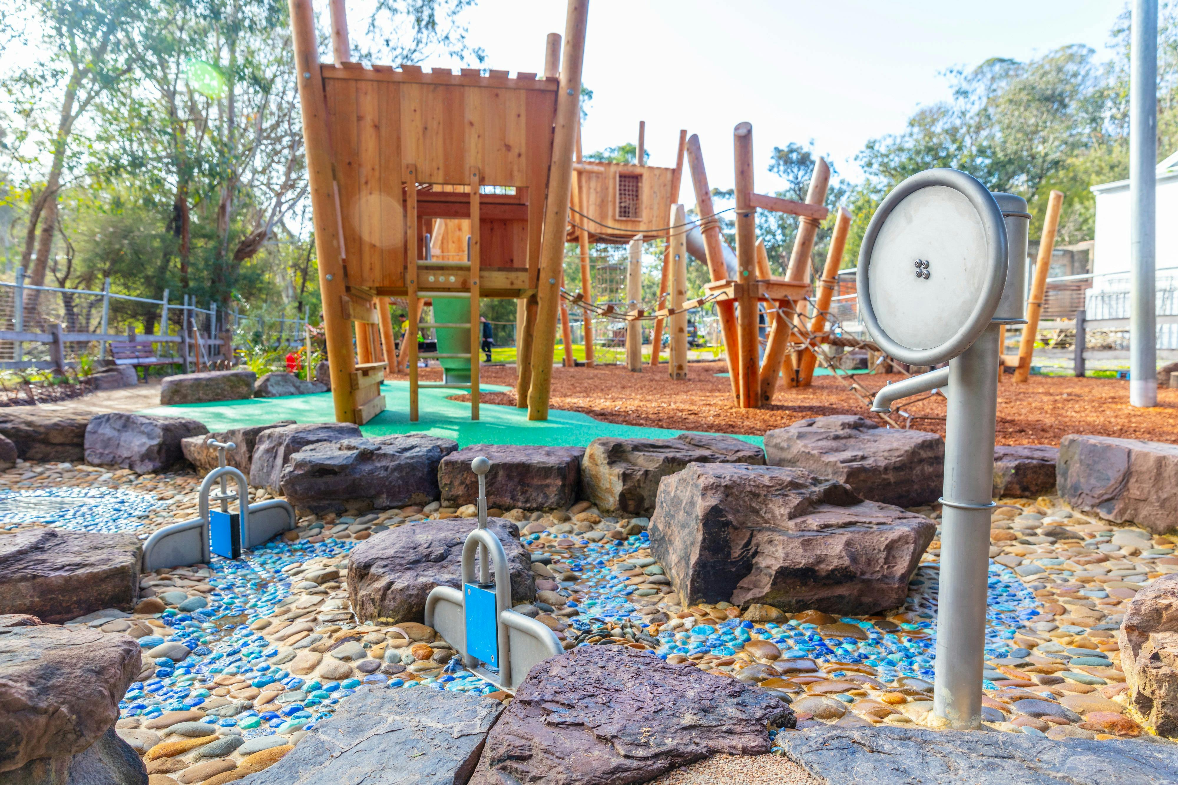 wonguim wilam playspace - natural water play