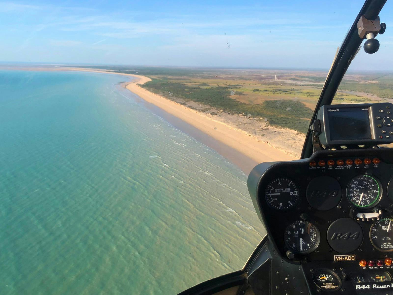 broome, helicopter, scenic flight