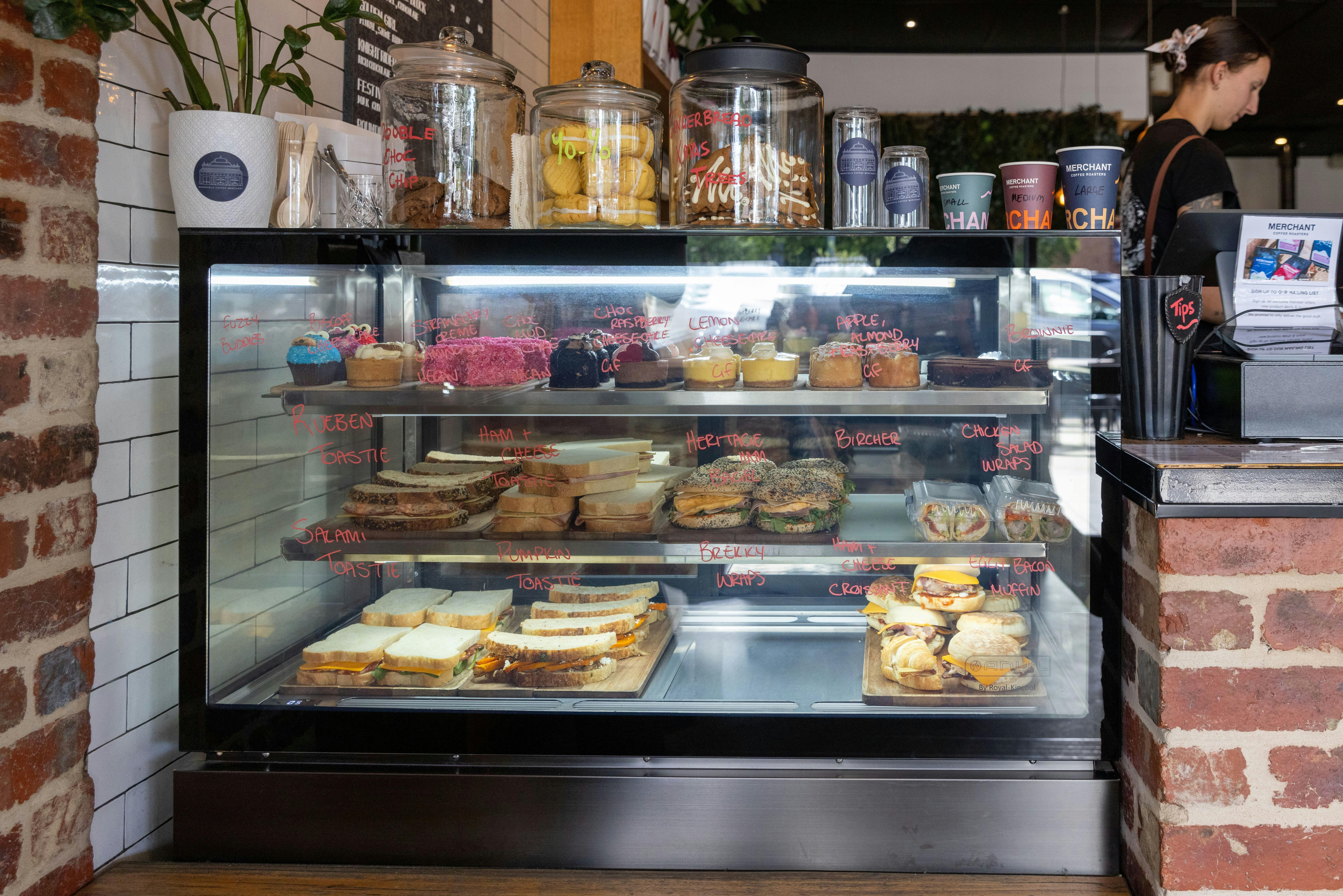 Mansfield Coffee Merchant display fridge