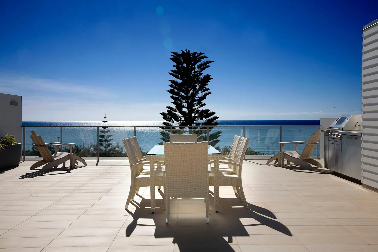 Ocean facing Roof Top Terrace