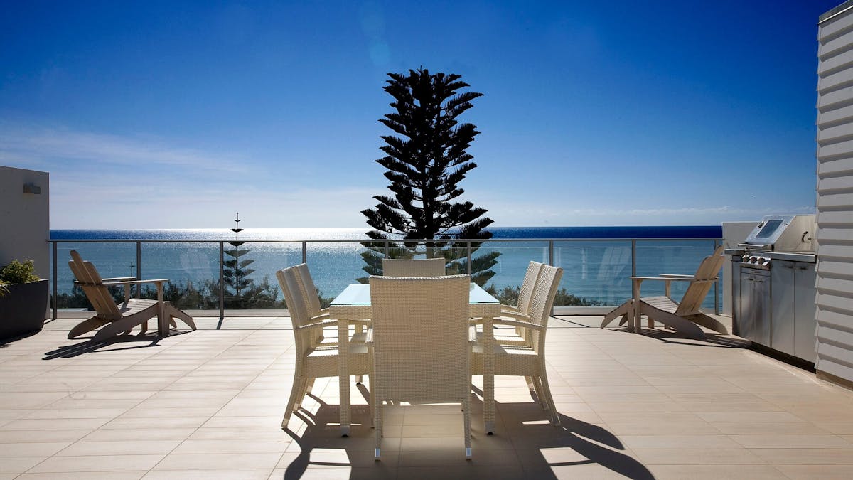 Ocean facing Roof Top Terrace