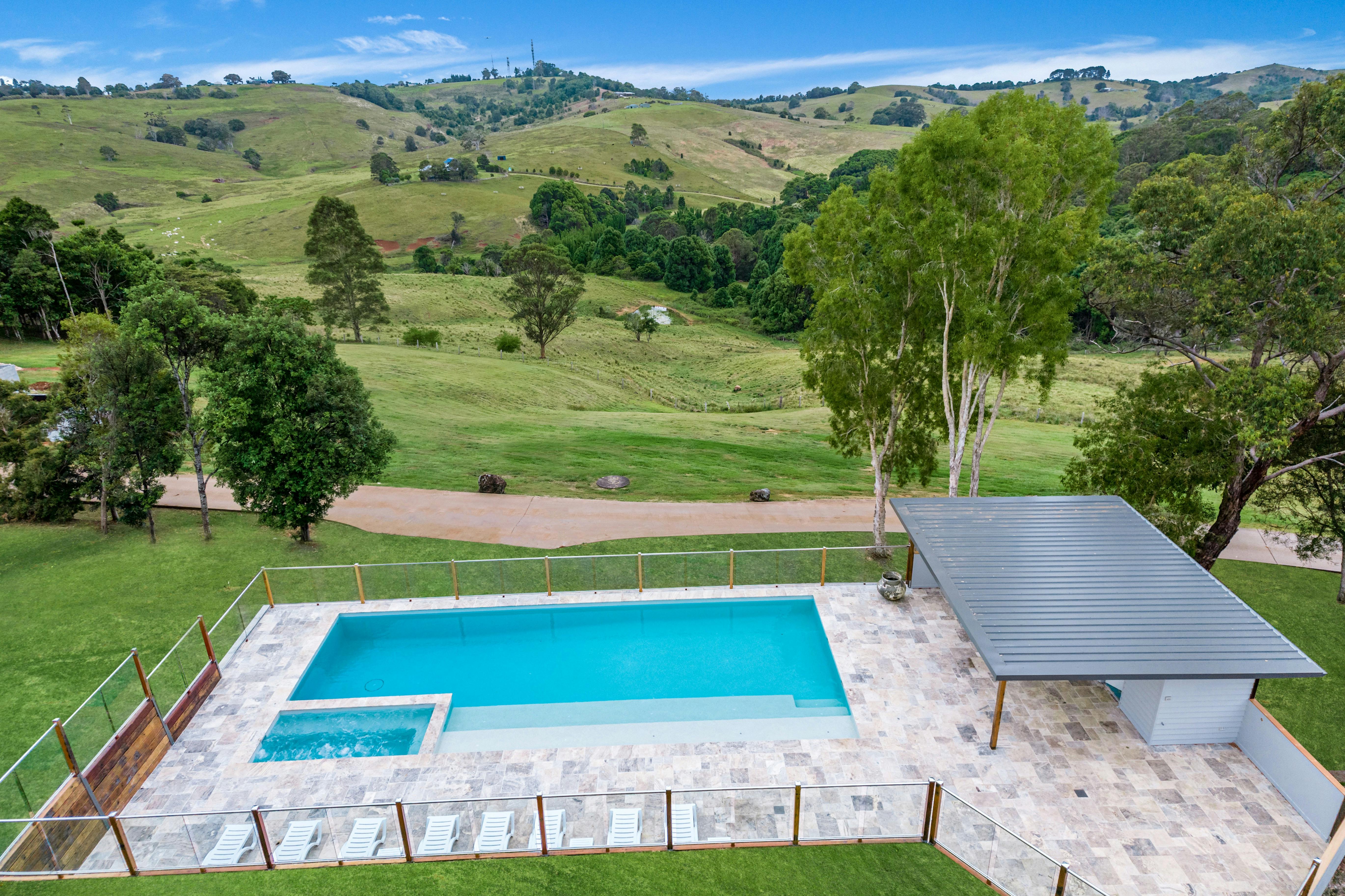 hinterland view from deck