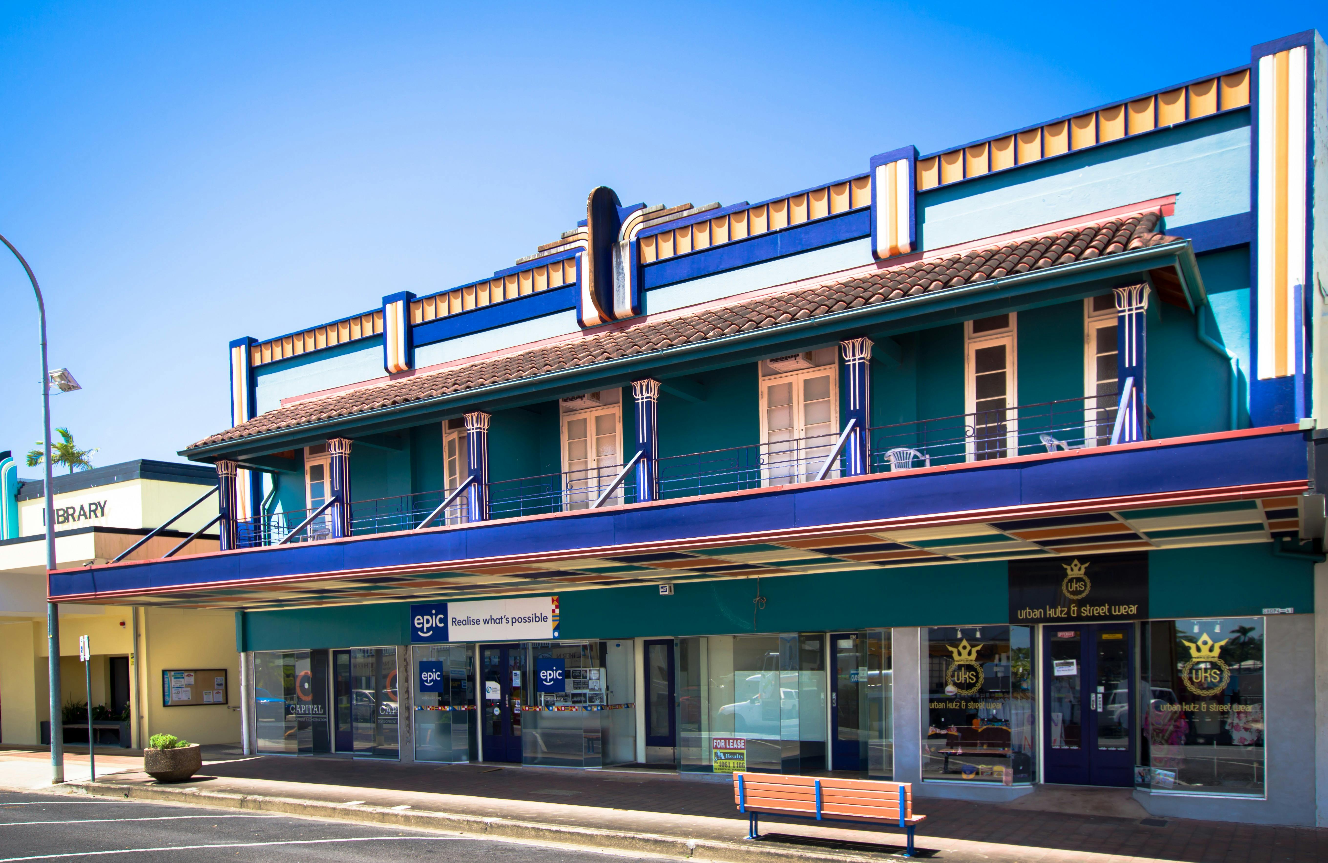 Art Deco building in Rankin Street innisfail