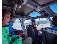ENX taking passengers on a scenic flight transfer
