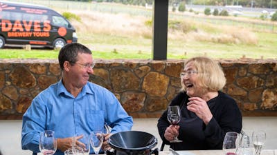 Couple wine tour Canberra