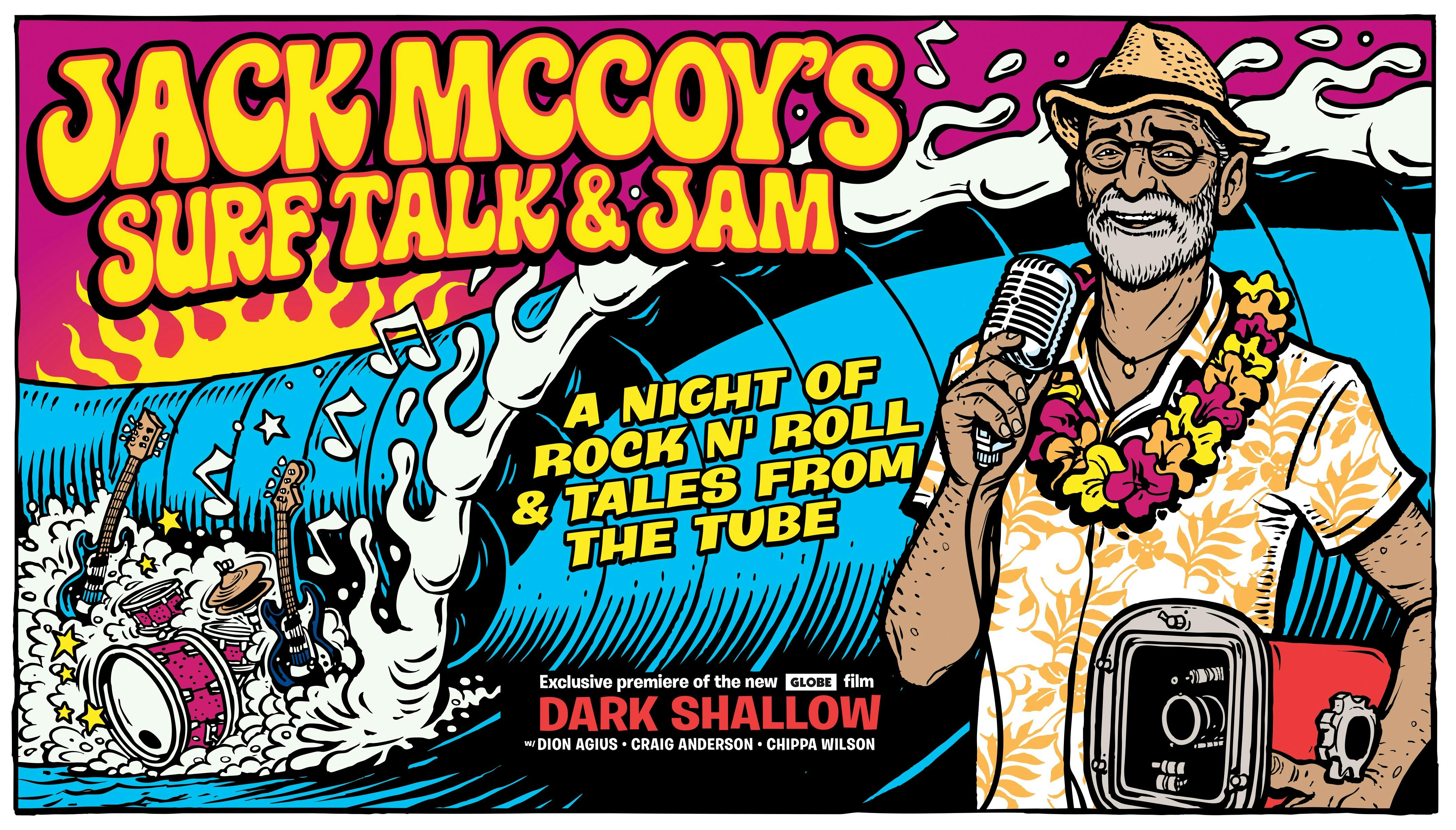 Jack McCoy Surf Talk and Jam Newcastle Visit Newcastle