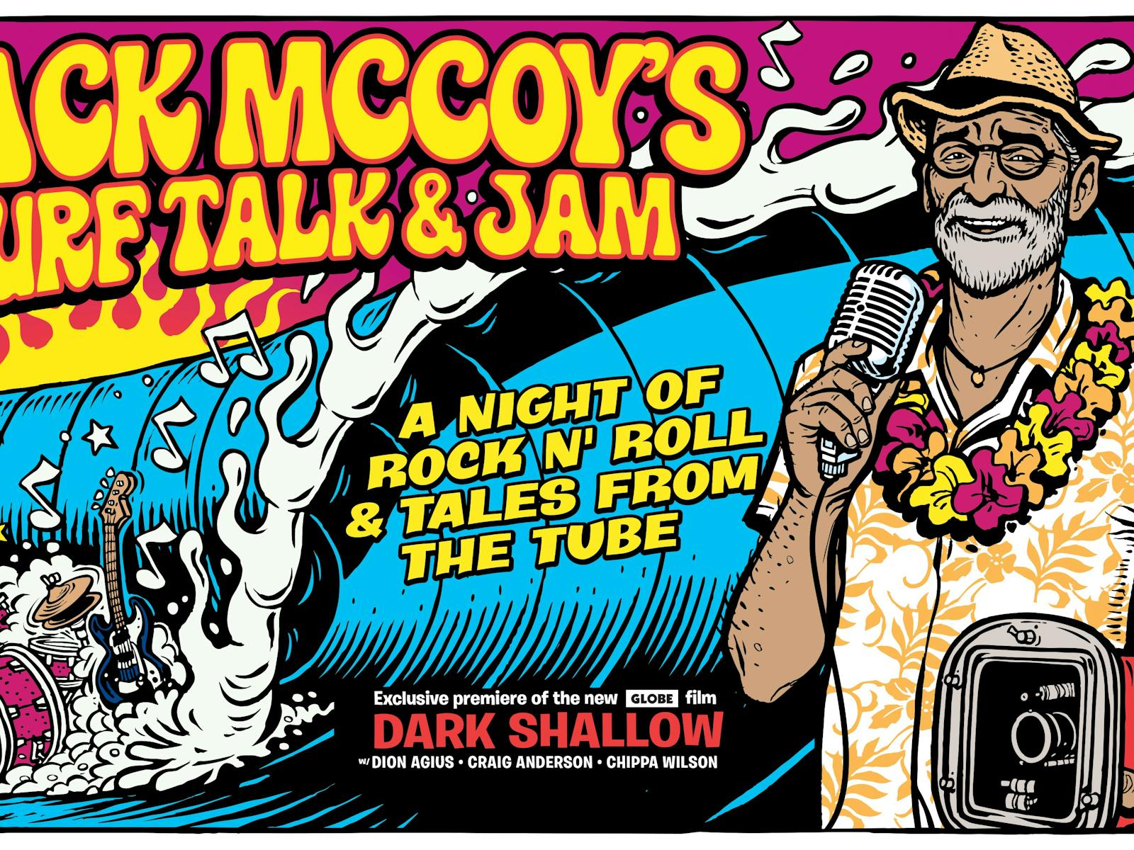 Image for Jack McCoy Surf Talk and Jam - Dee Why RSL