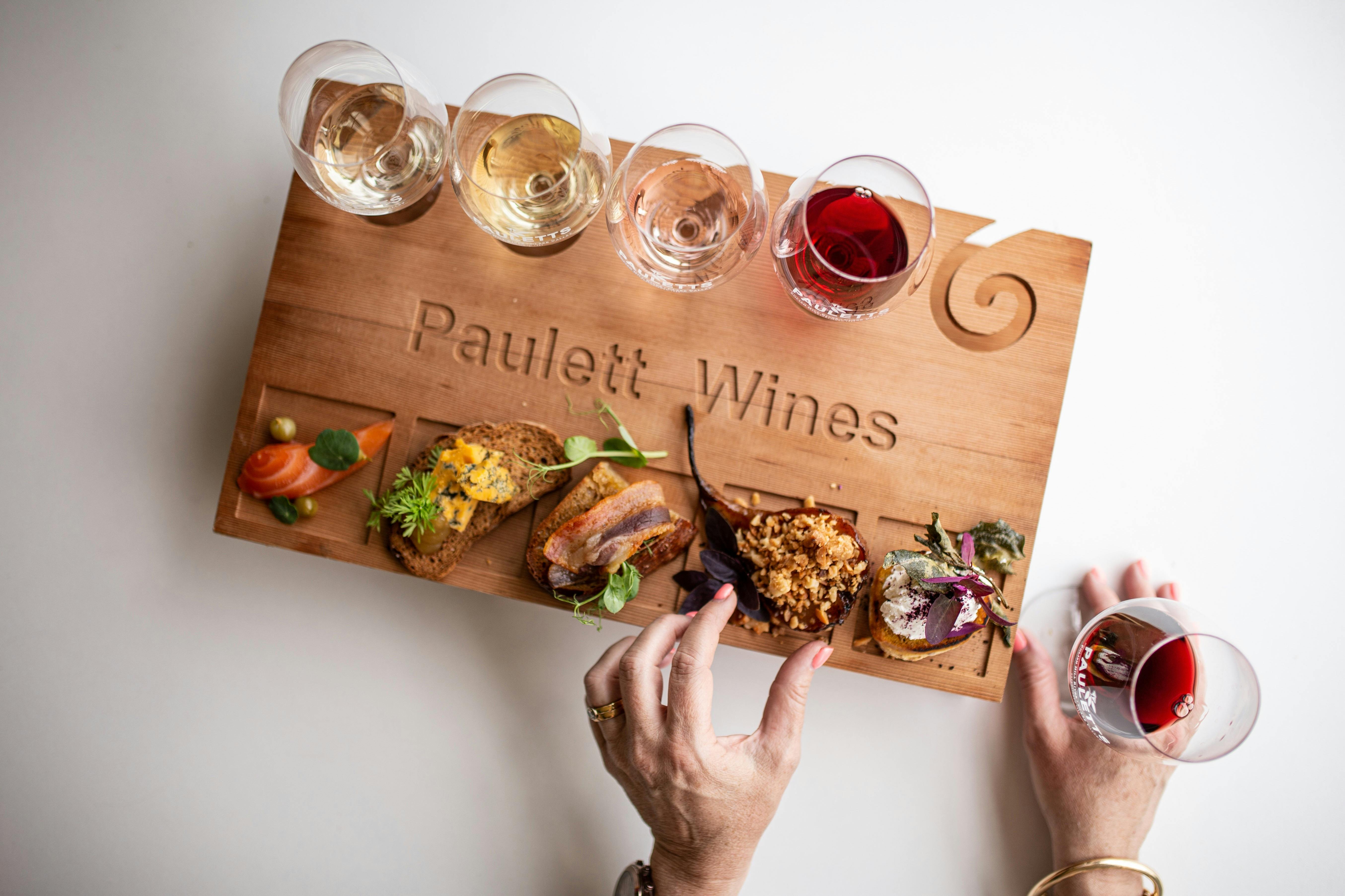Pauletts Canape & Wine Flight Experience