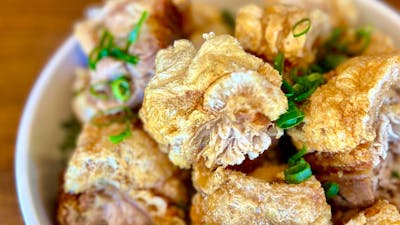 LOLO and LOLA’s crispy fried pork belly