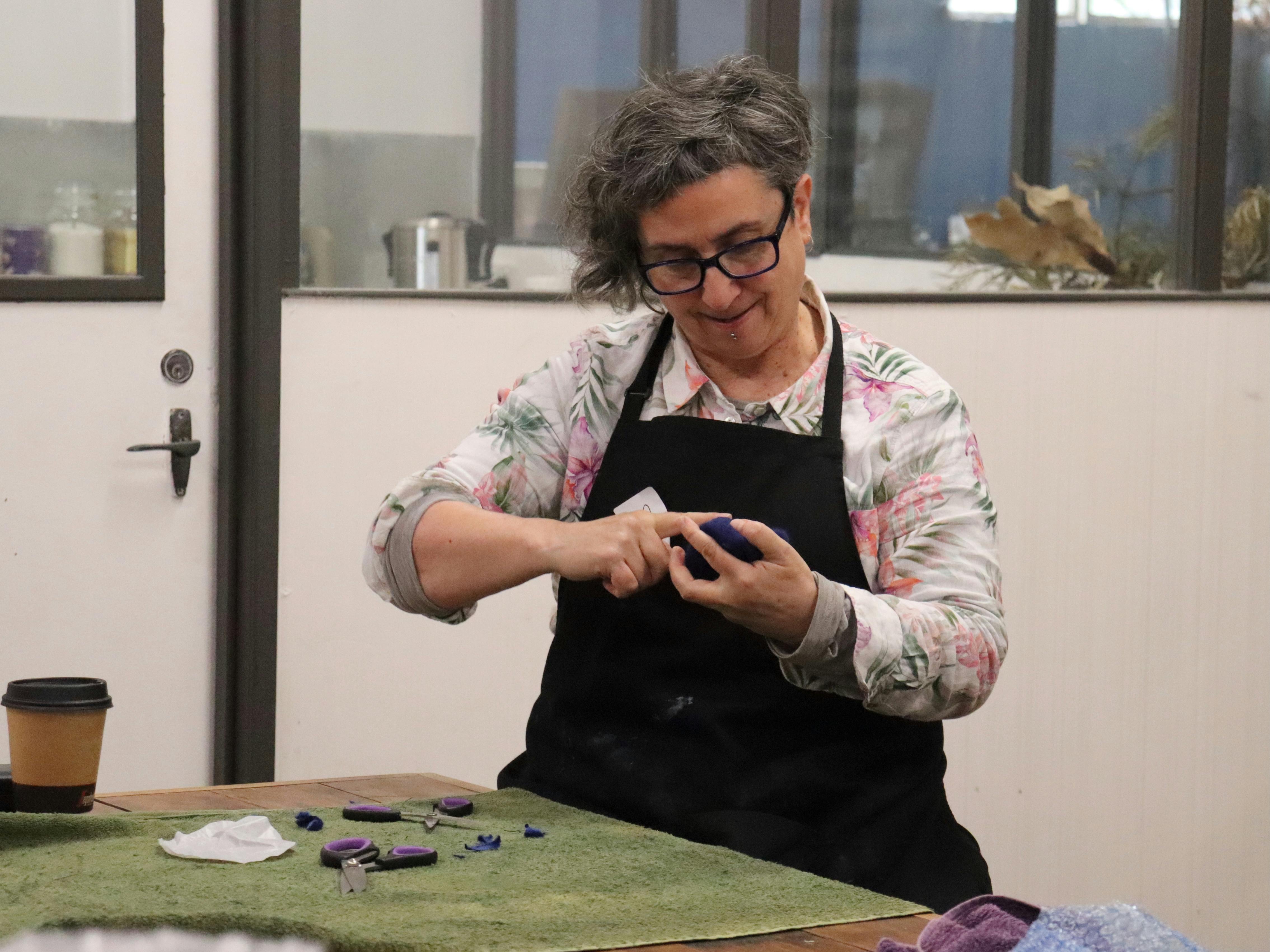 Wet and Needle Felting Workshop