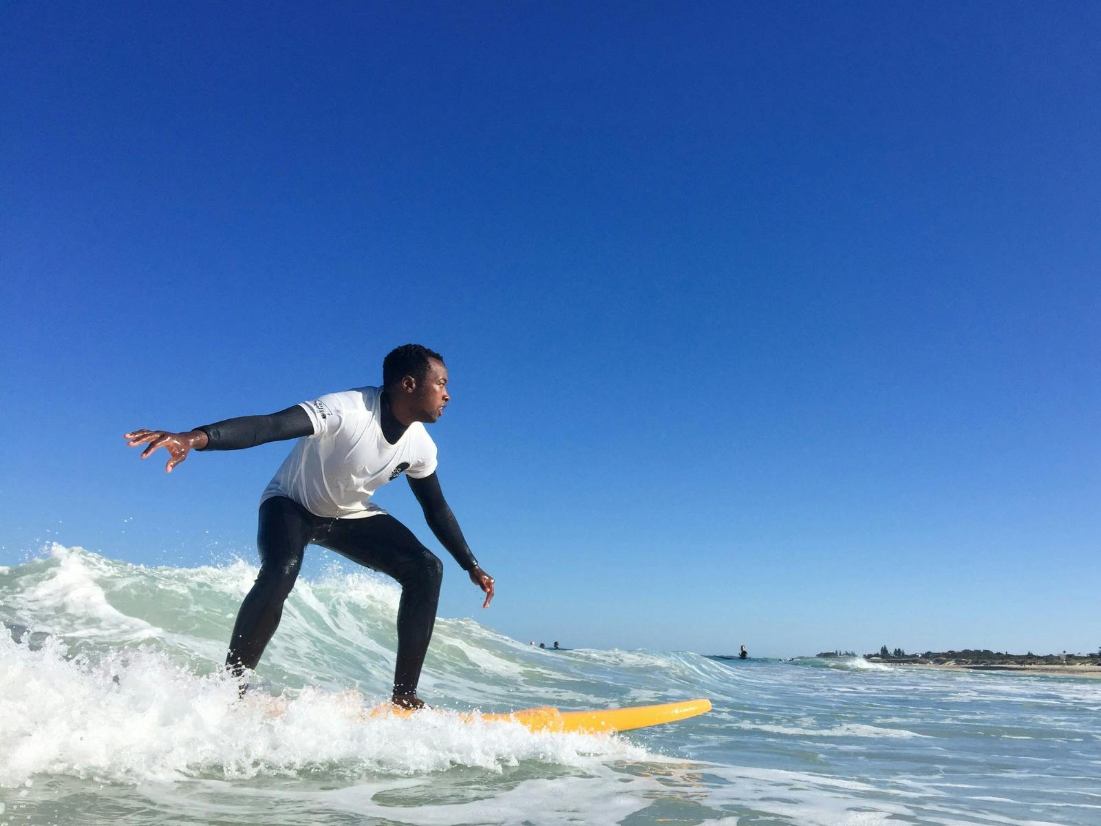 Learn to surf with the team at Perth Go Surf