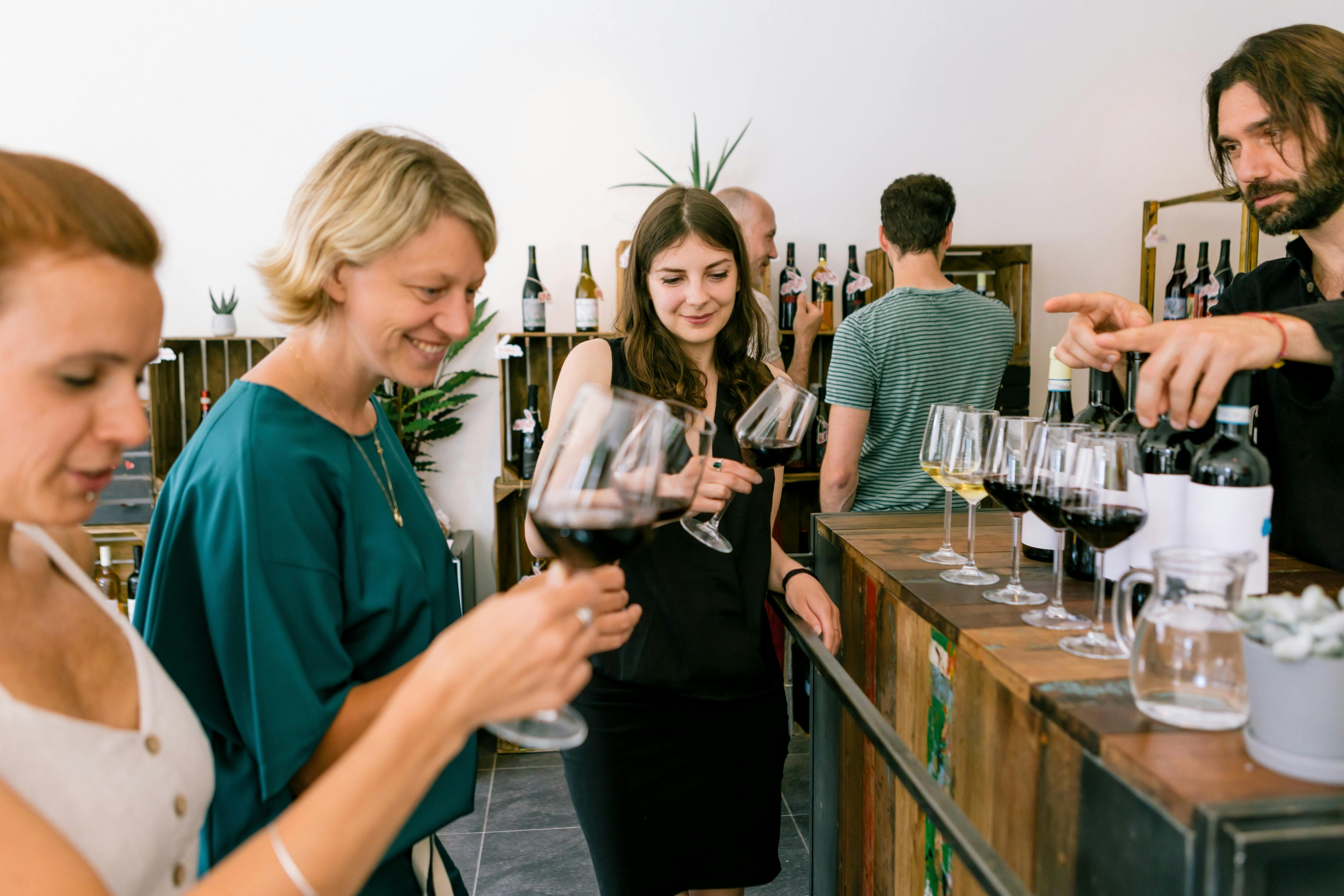 Wine tasting