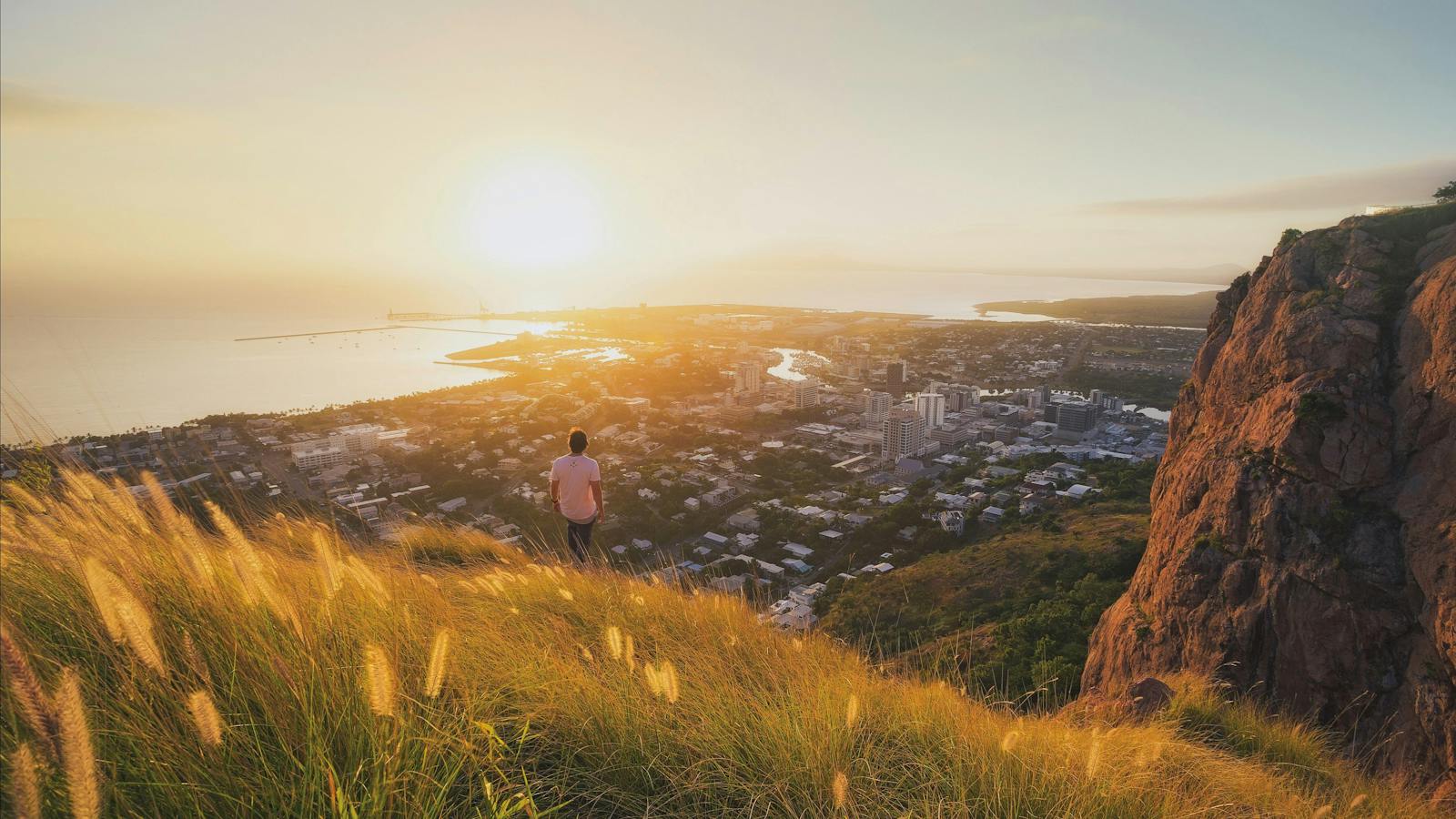 View of Townsville from Castle Hill