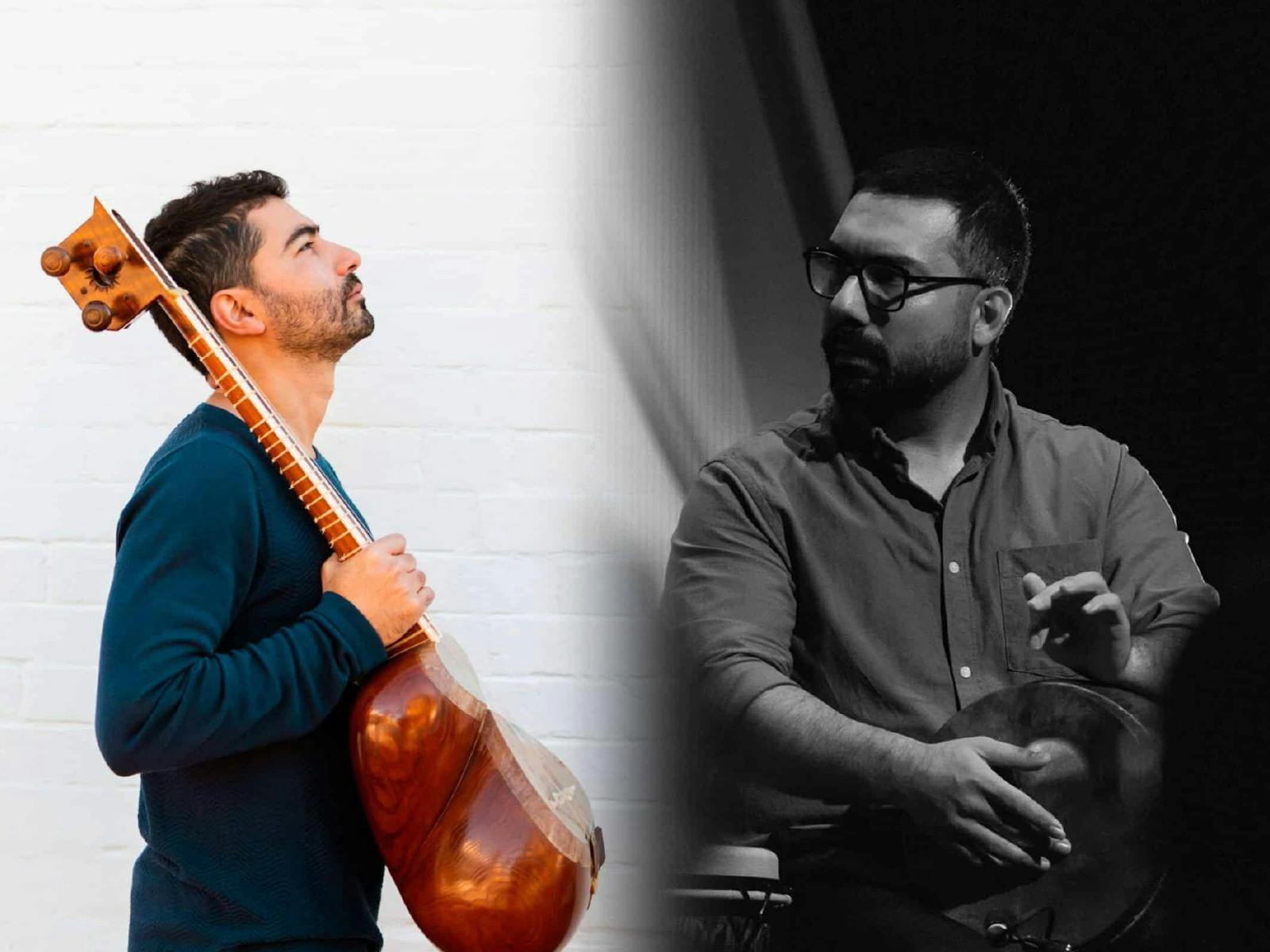 Hamed Sadeghi with Sohrab Kolahdooz