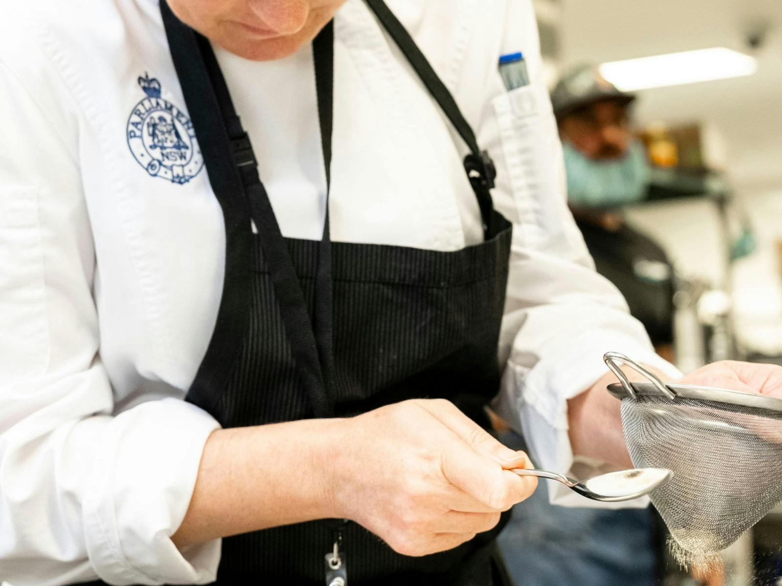 chef vanessa harcourt of nsw parliament house catering