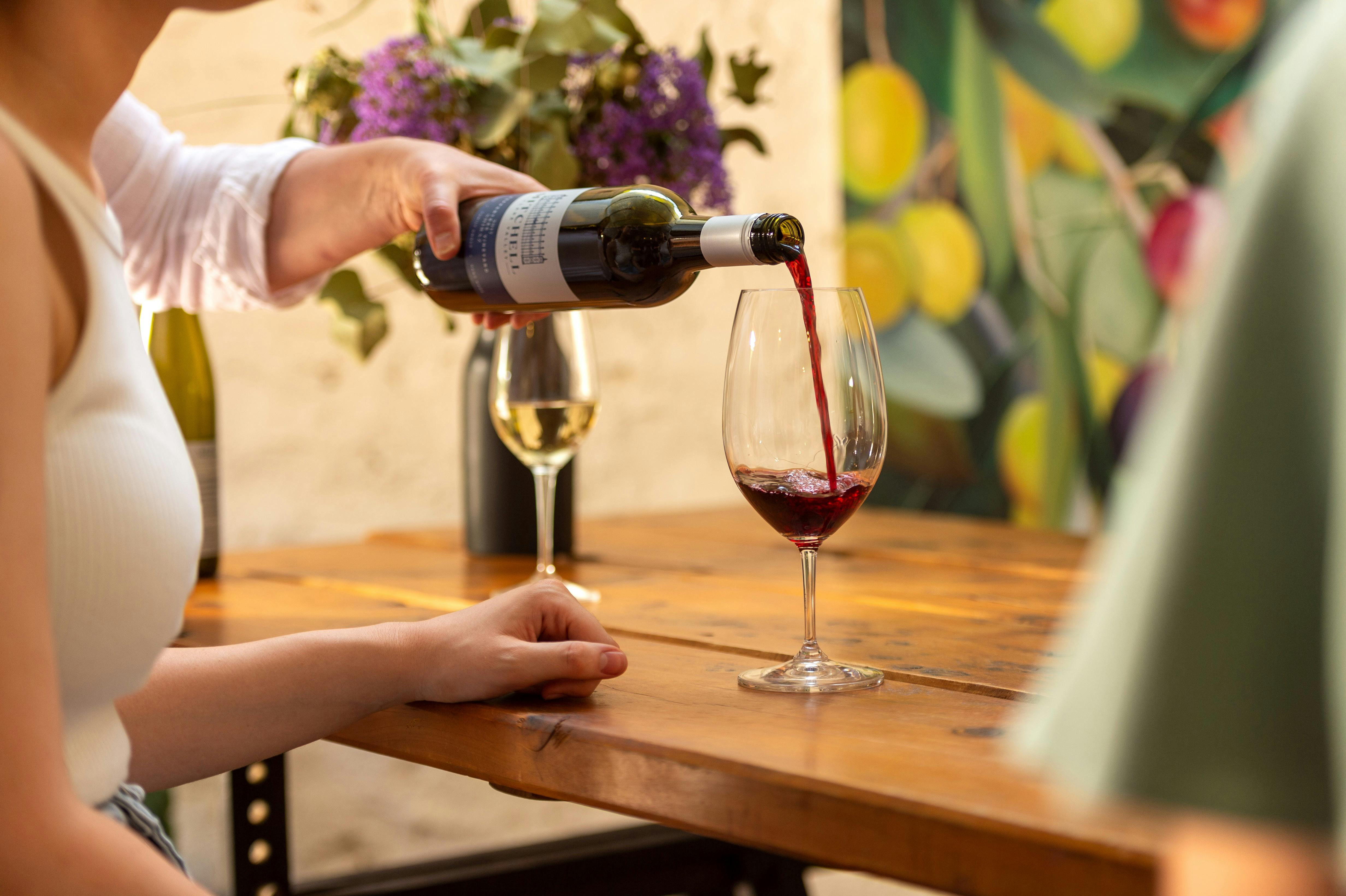 Gourmet weekend tasting mitchell wines  at cellardoor