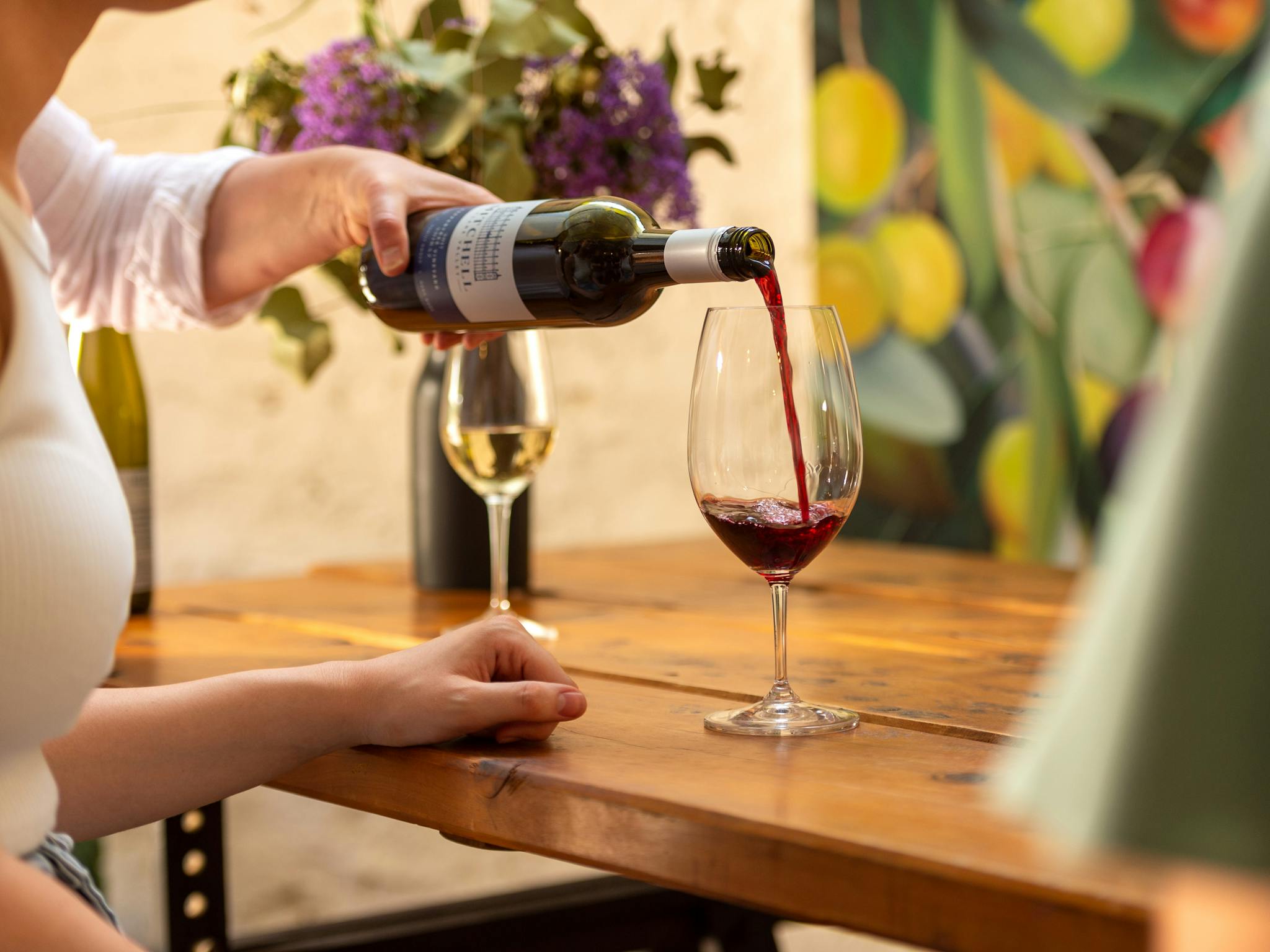 Gourmet weekend tasting at mitchell wines cellardoor