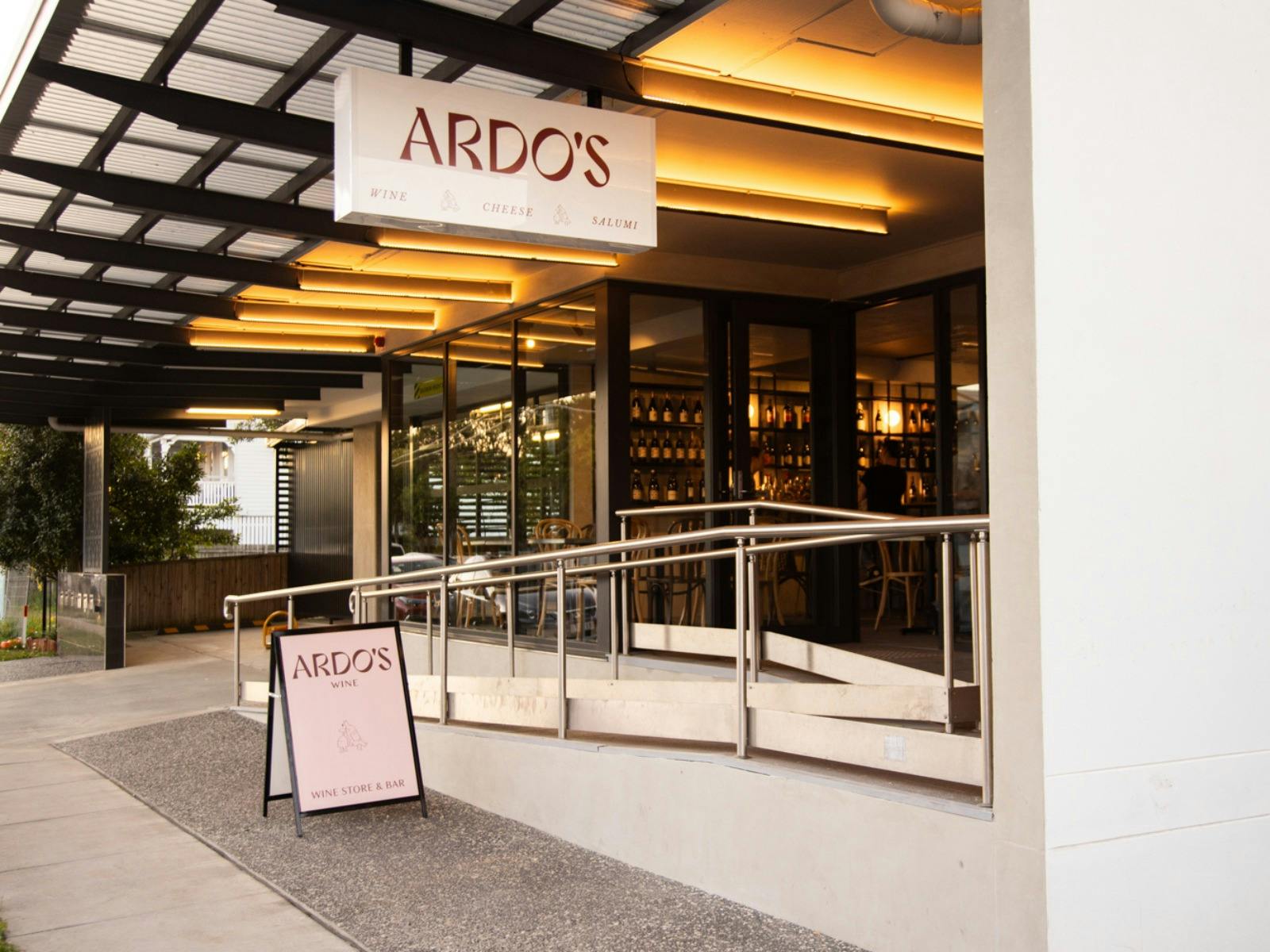 Exterior of Ardo's Hawthorne