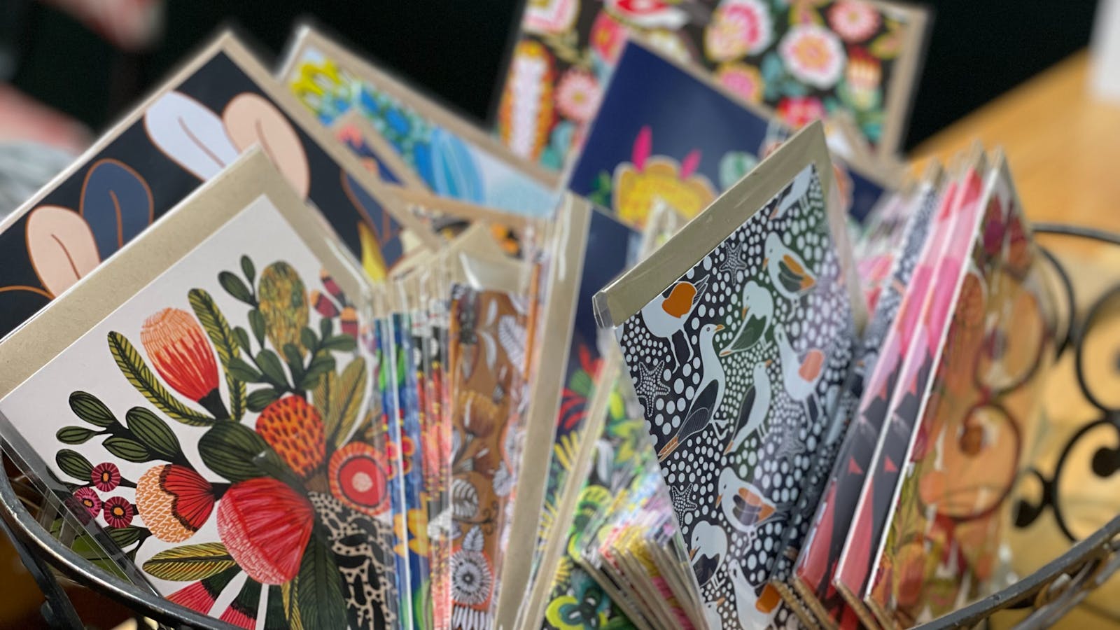 Beautiful printed cards by Australian Artists