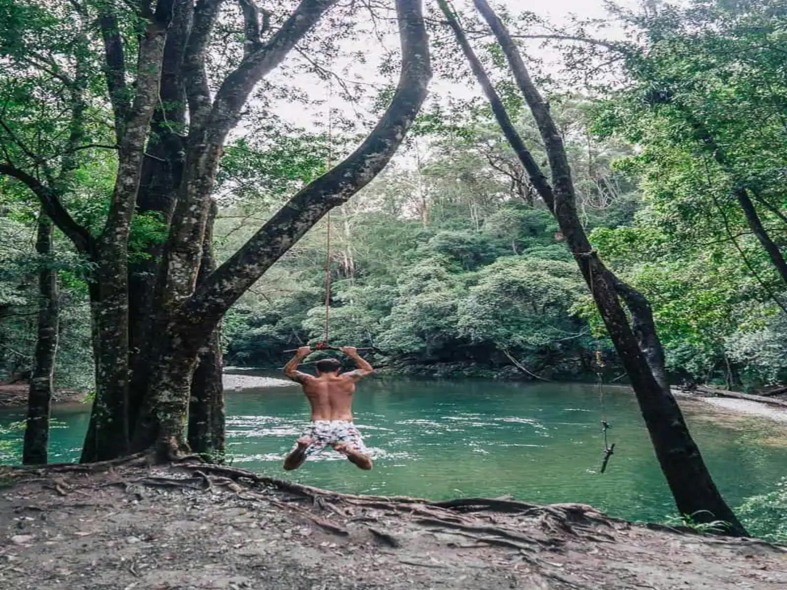 Nearby Never Never Creek pristine swimming holes