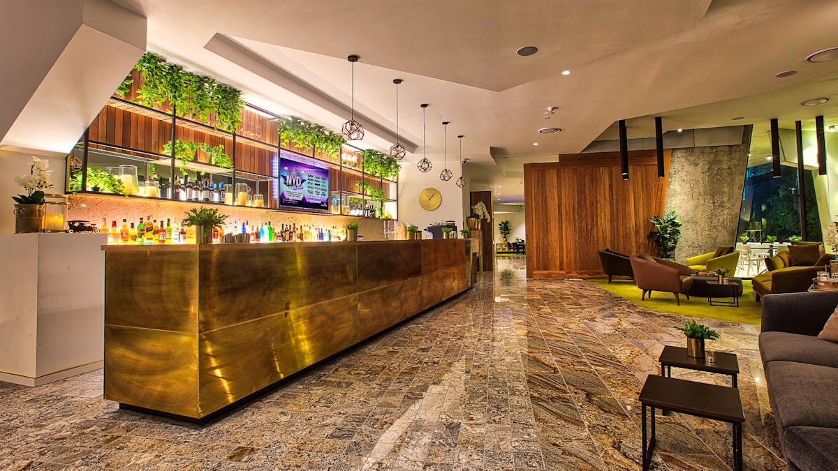 Sit back and relax in The Green Room Lobby Bar and enjoy a beverage
