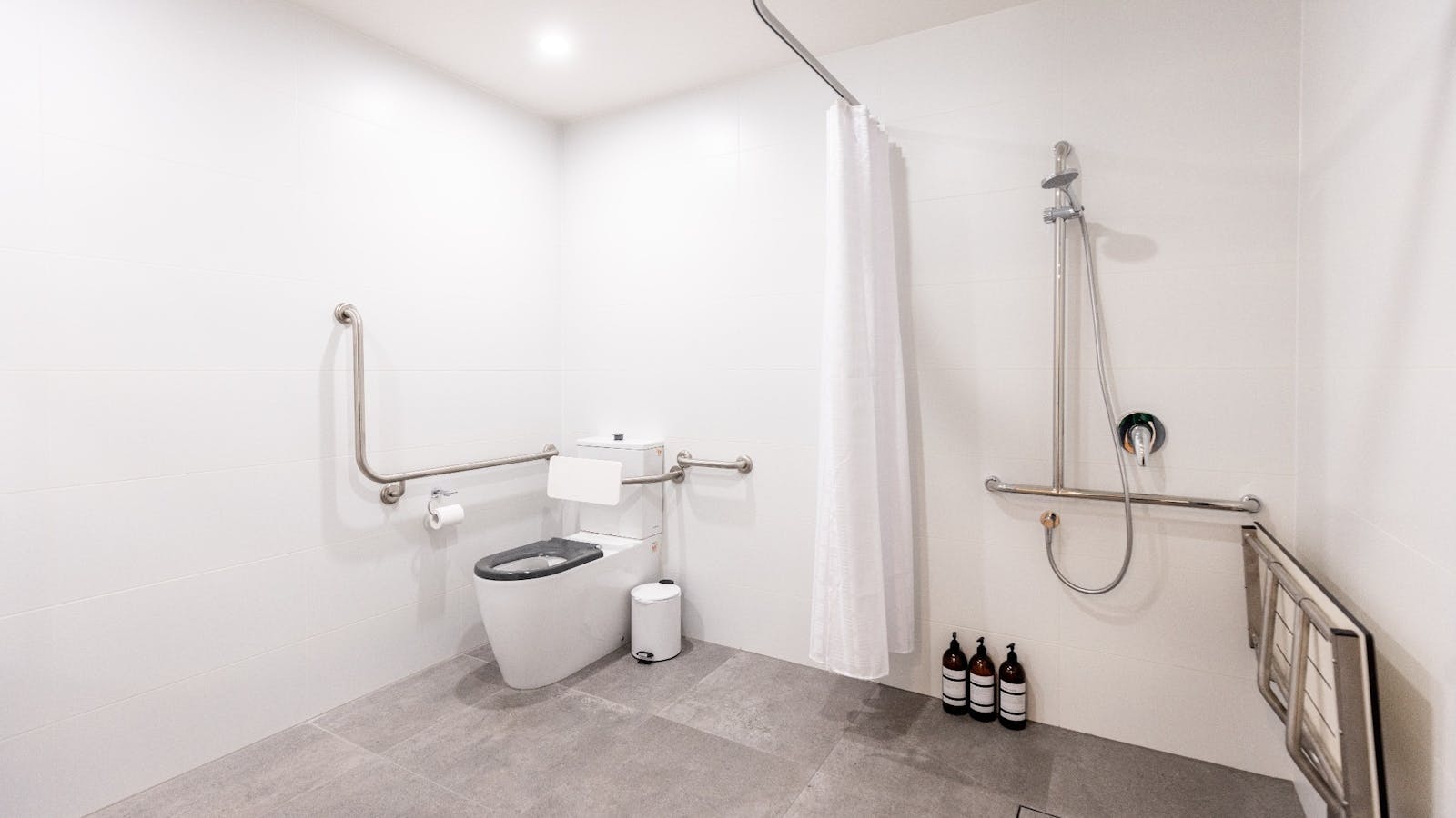 Accessible bathroom in one apartment (#13)