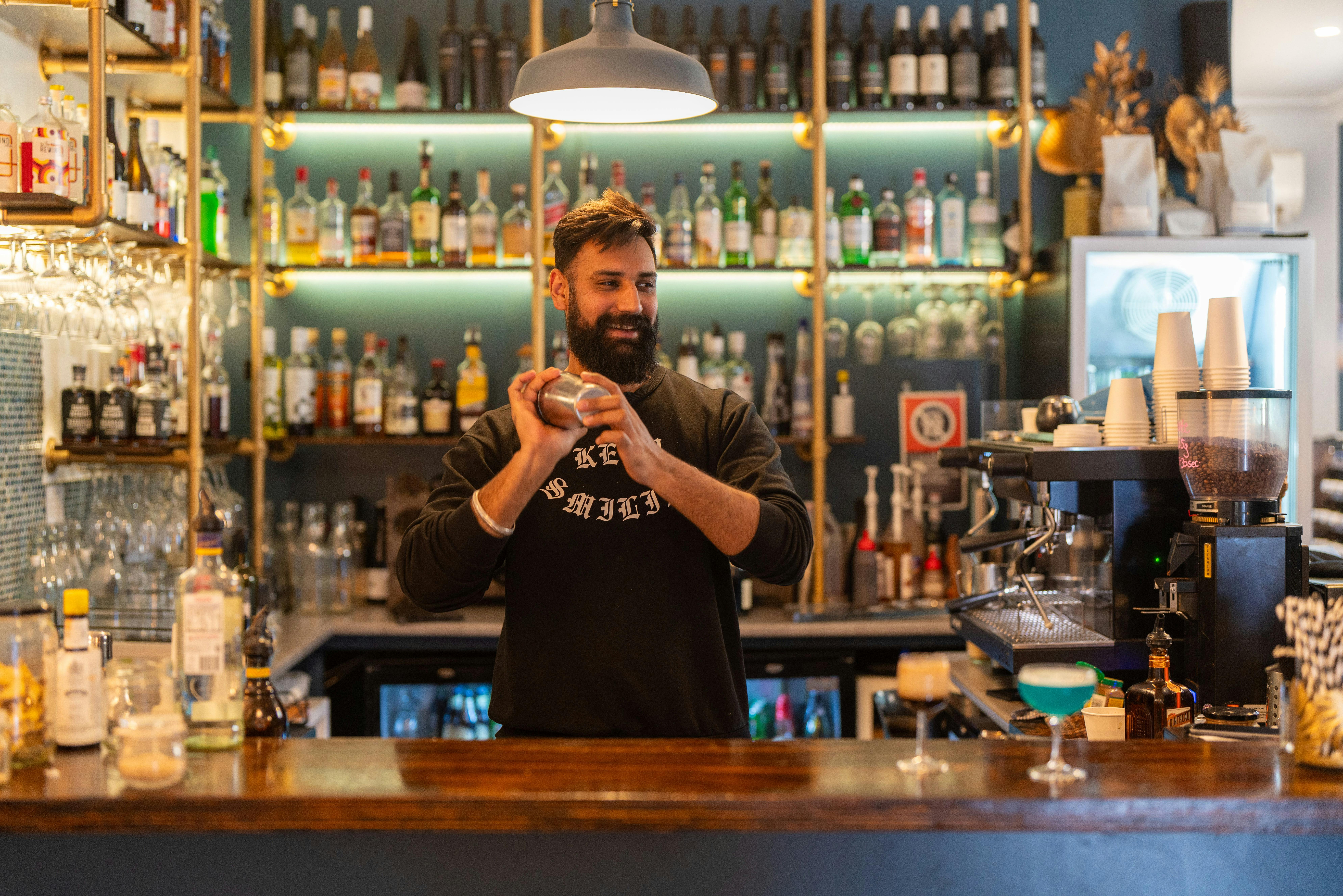 Enjoy cocktails and specialty drinks before your meal