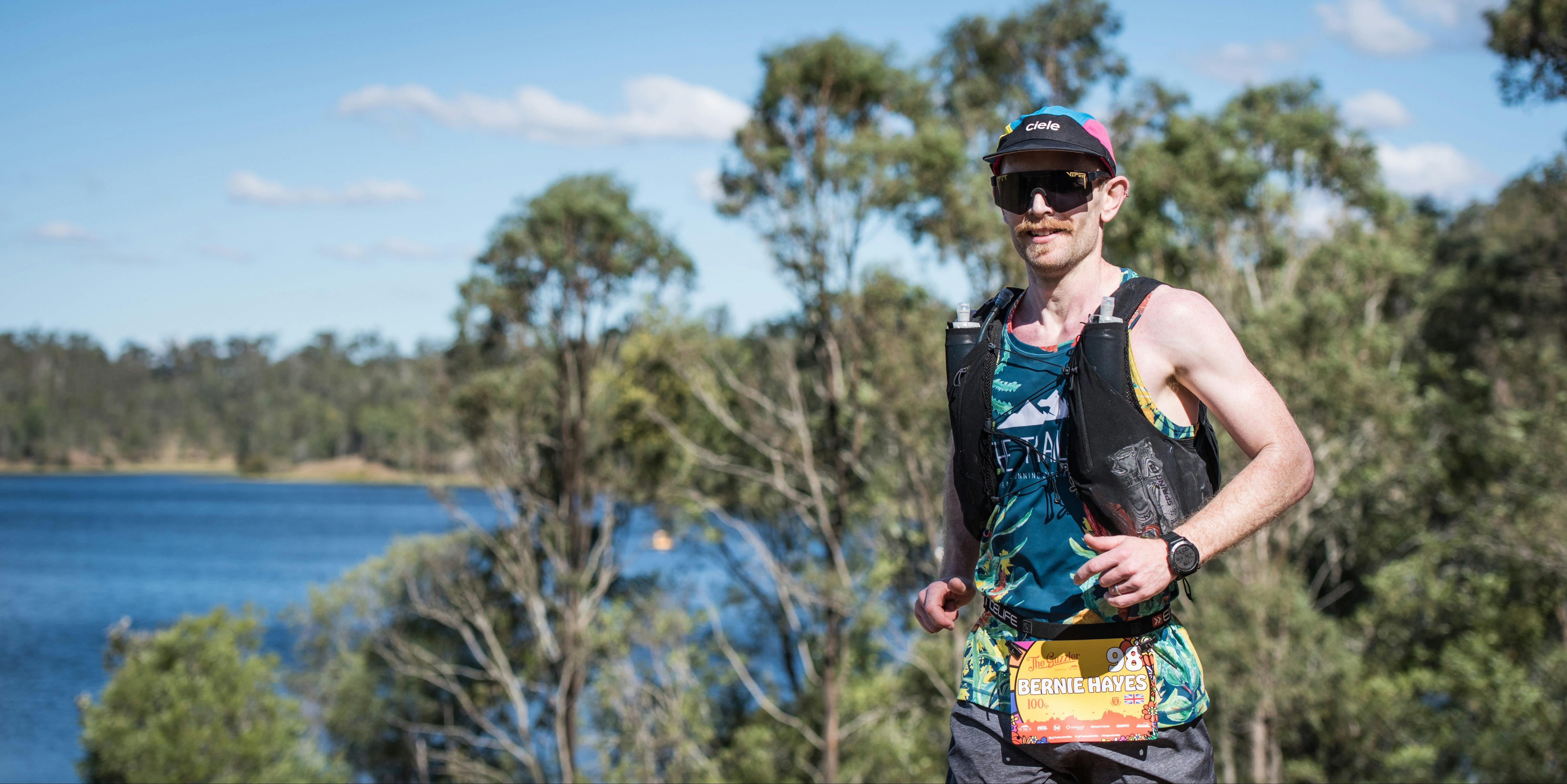 Spectacular Lake Manchester on the 100km course