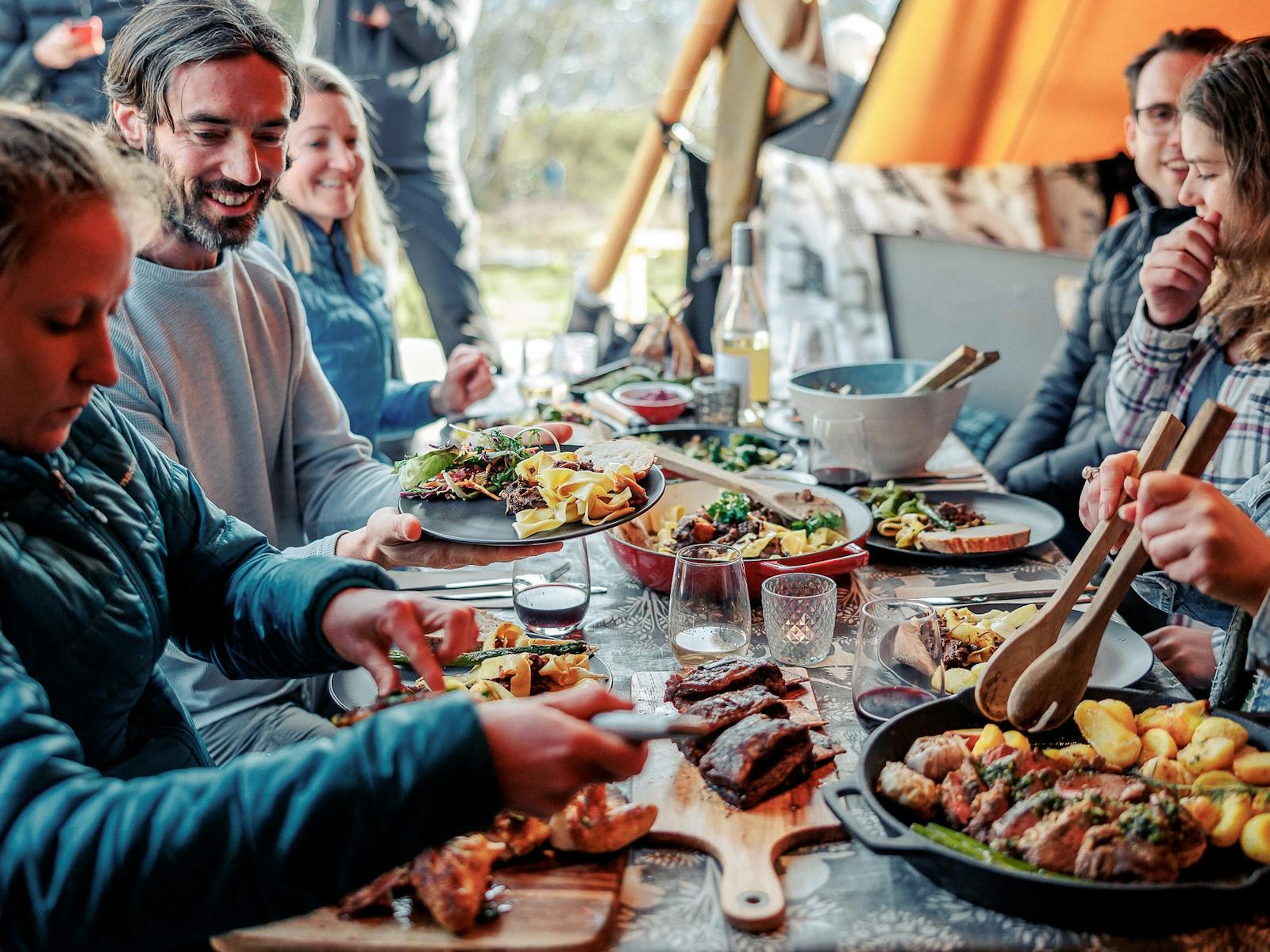Feasting with Alpine Nature Experience at Mt Hotham