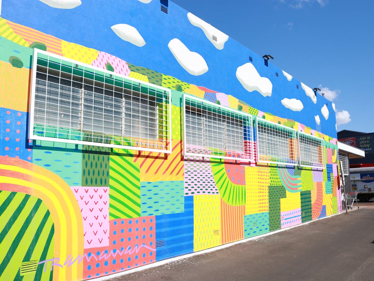 Goondiwindi Lanescape Mural