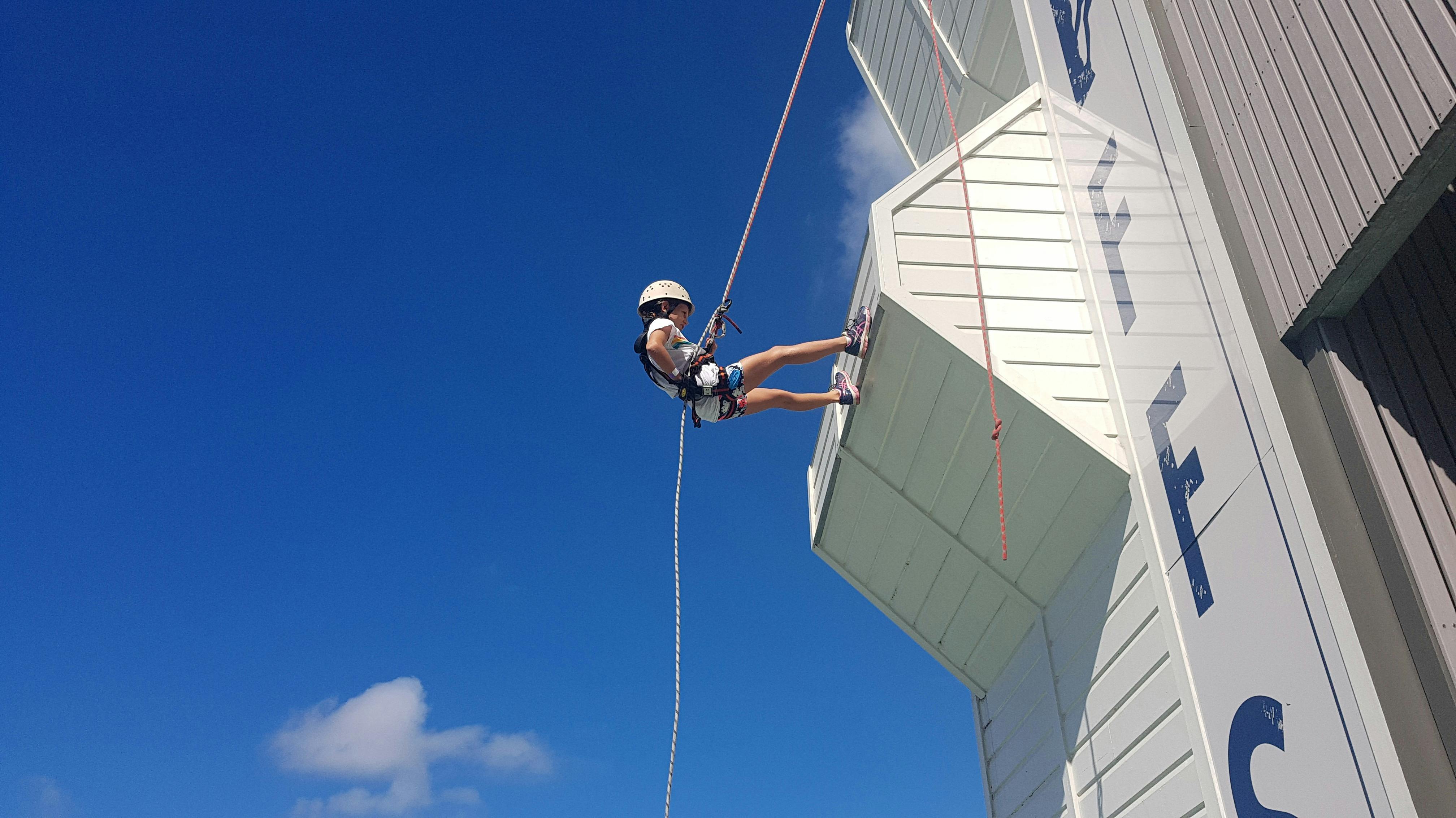 Abseiling at Gold Coast Recreation Precinct