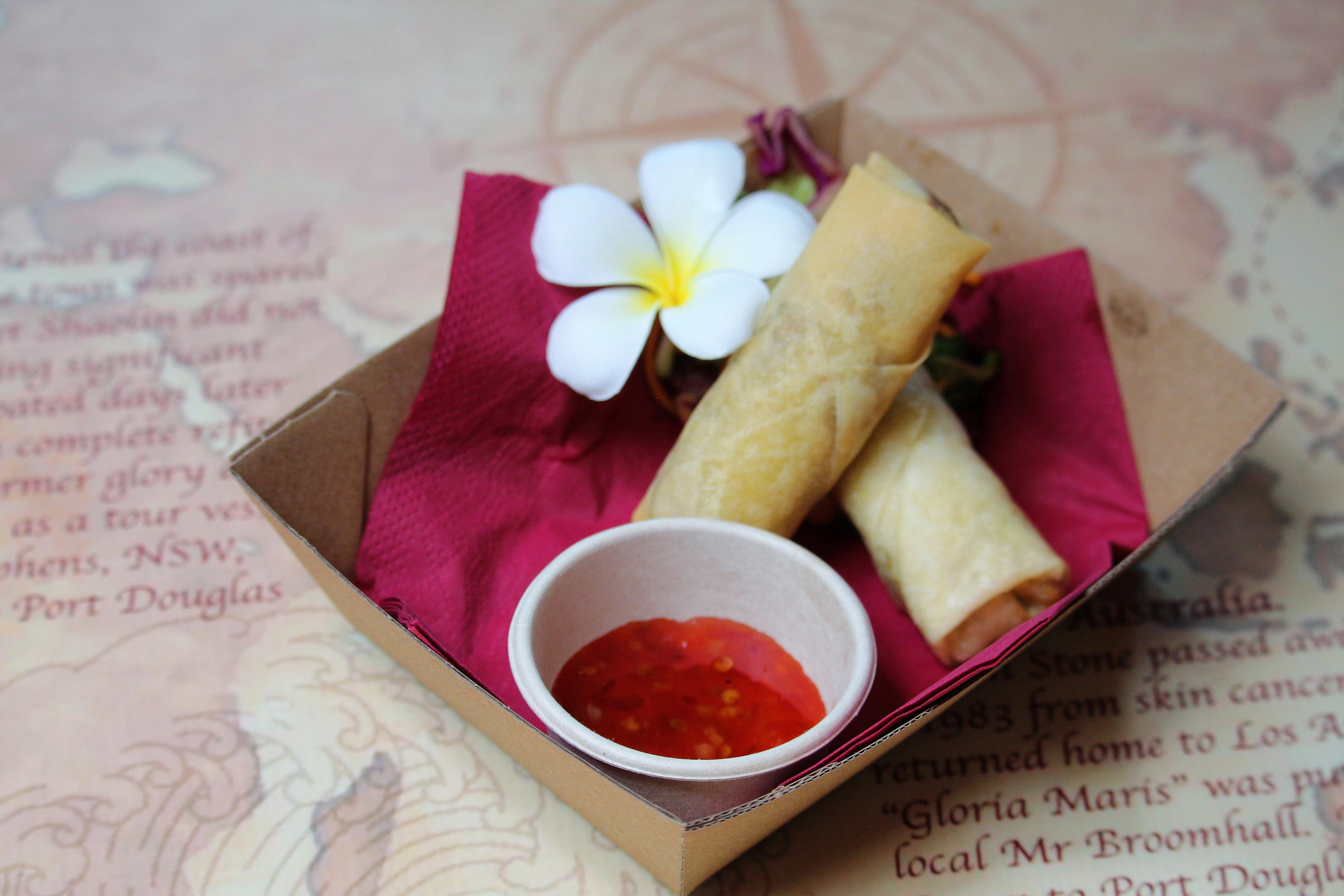 Barra & Croc Spring rolls