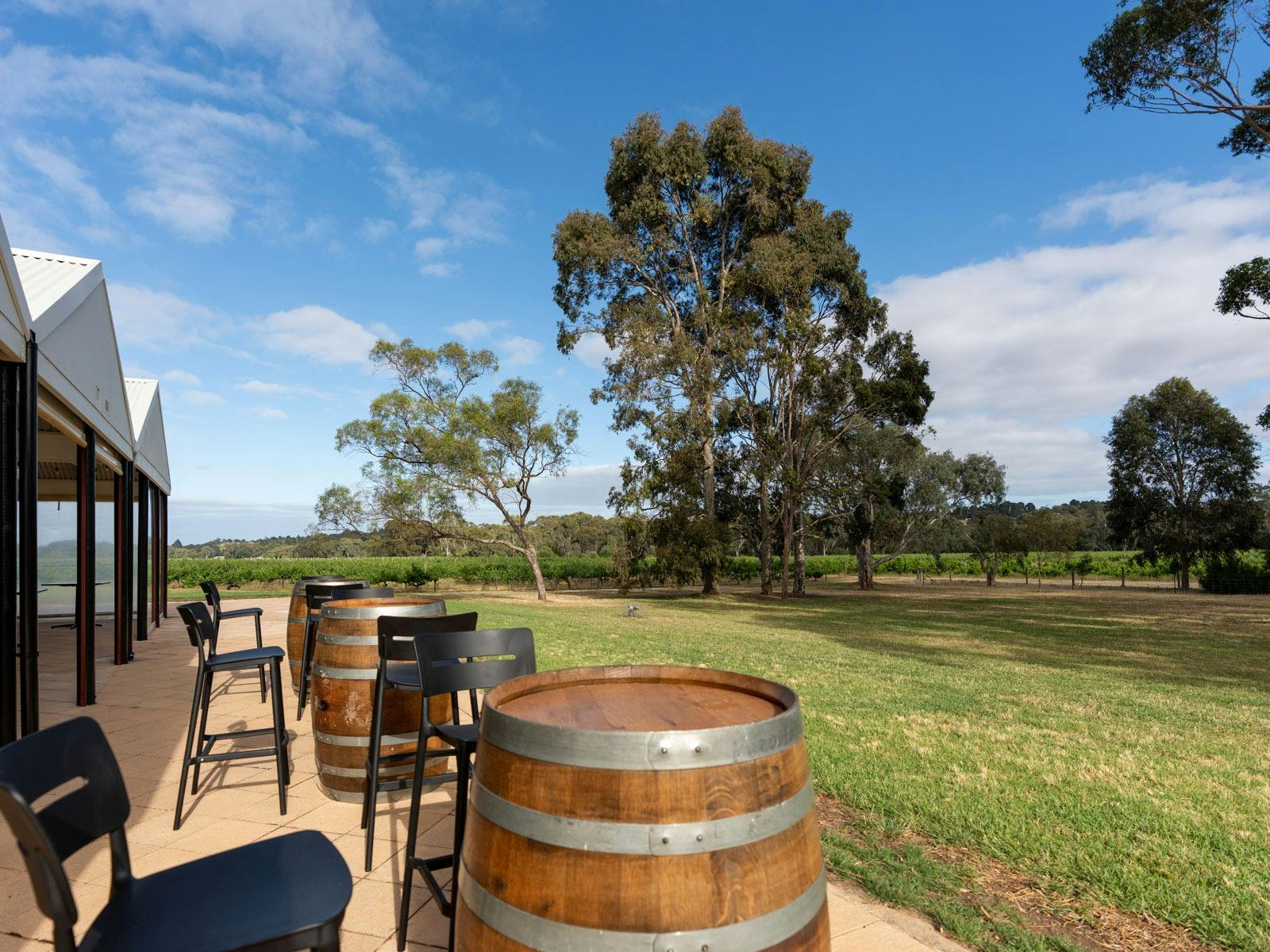 Cellar door exterior