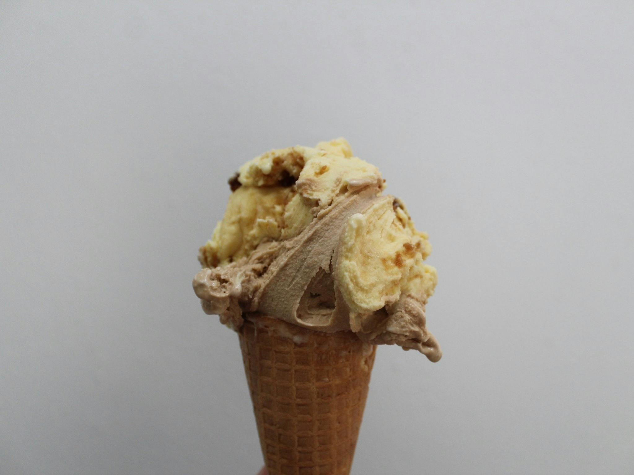 Single scoop ice cream