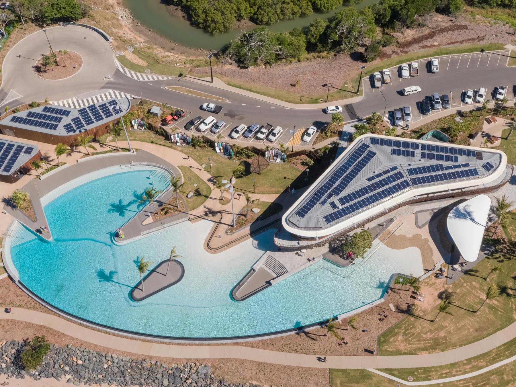 Yeppoon Lagoon Aerial