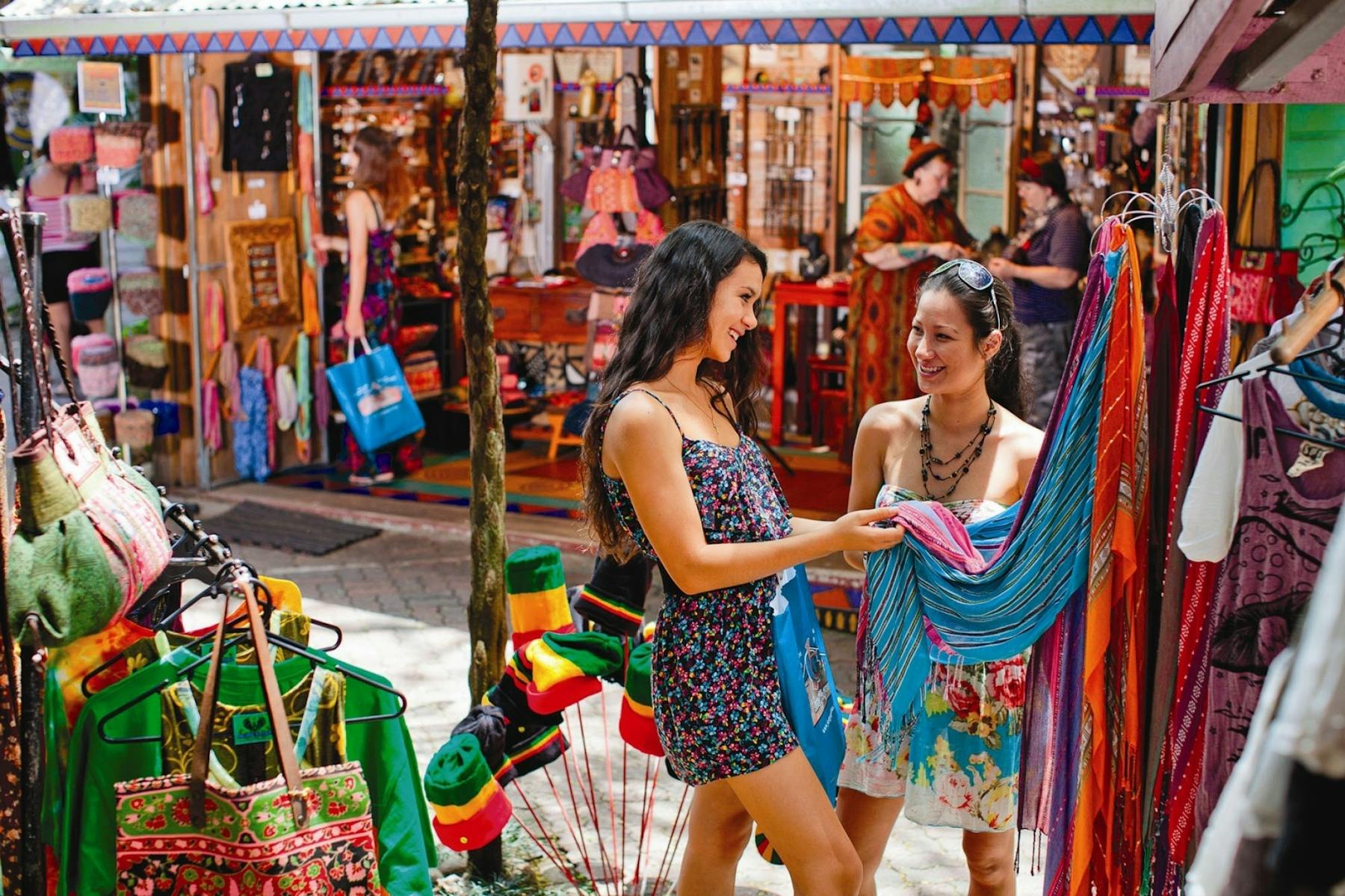 exploring the Kuranda markets