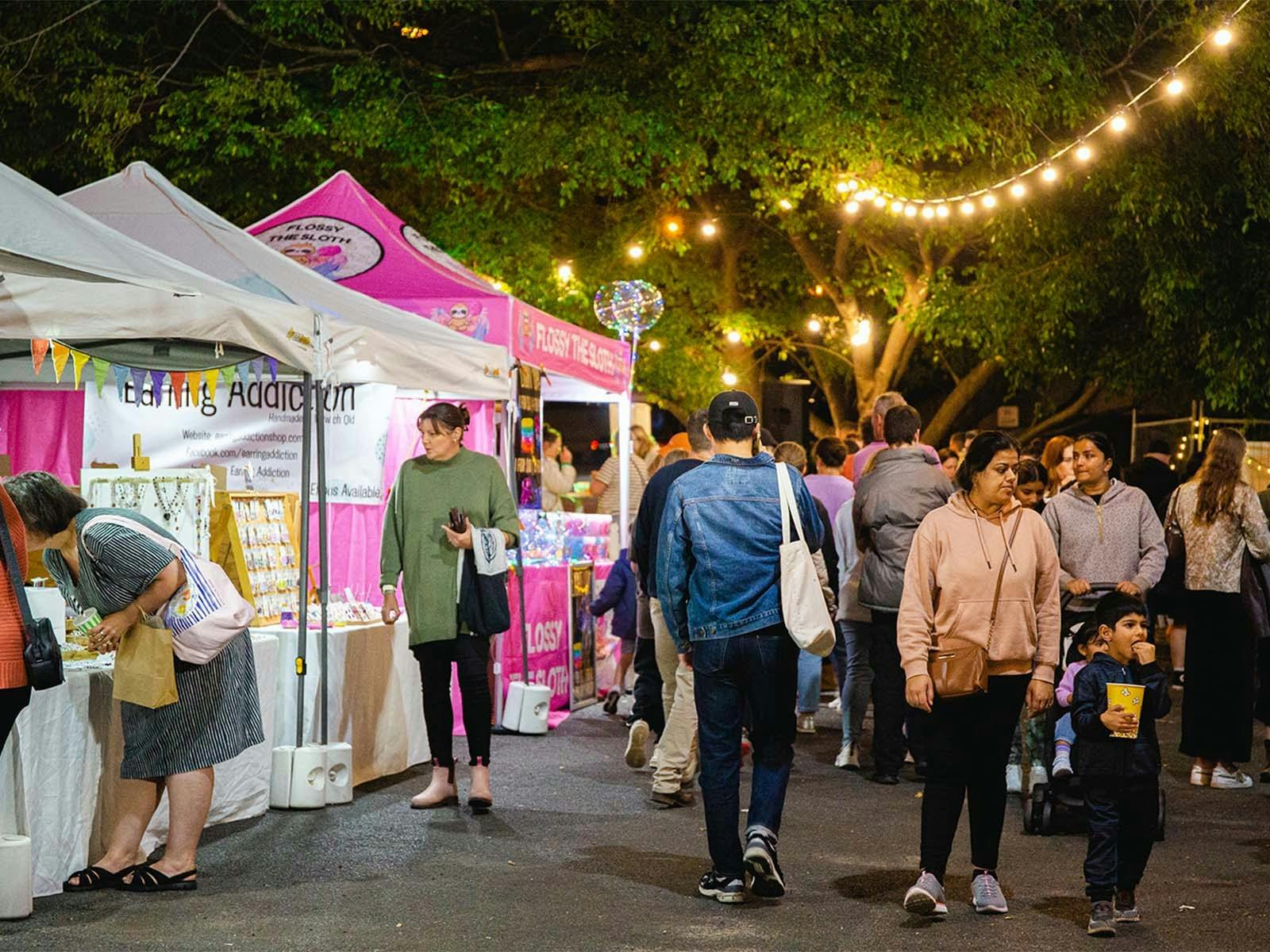 Winter Wonderland Twilight Markets