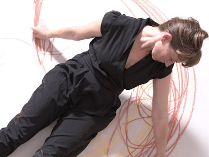 Tanya Voges Drawing through movement workshop